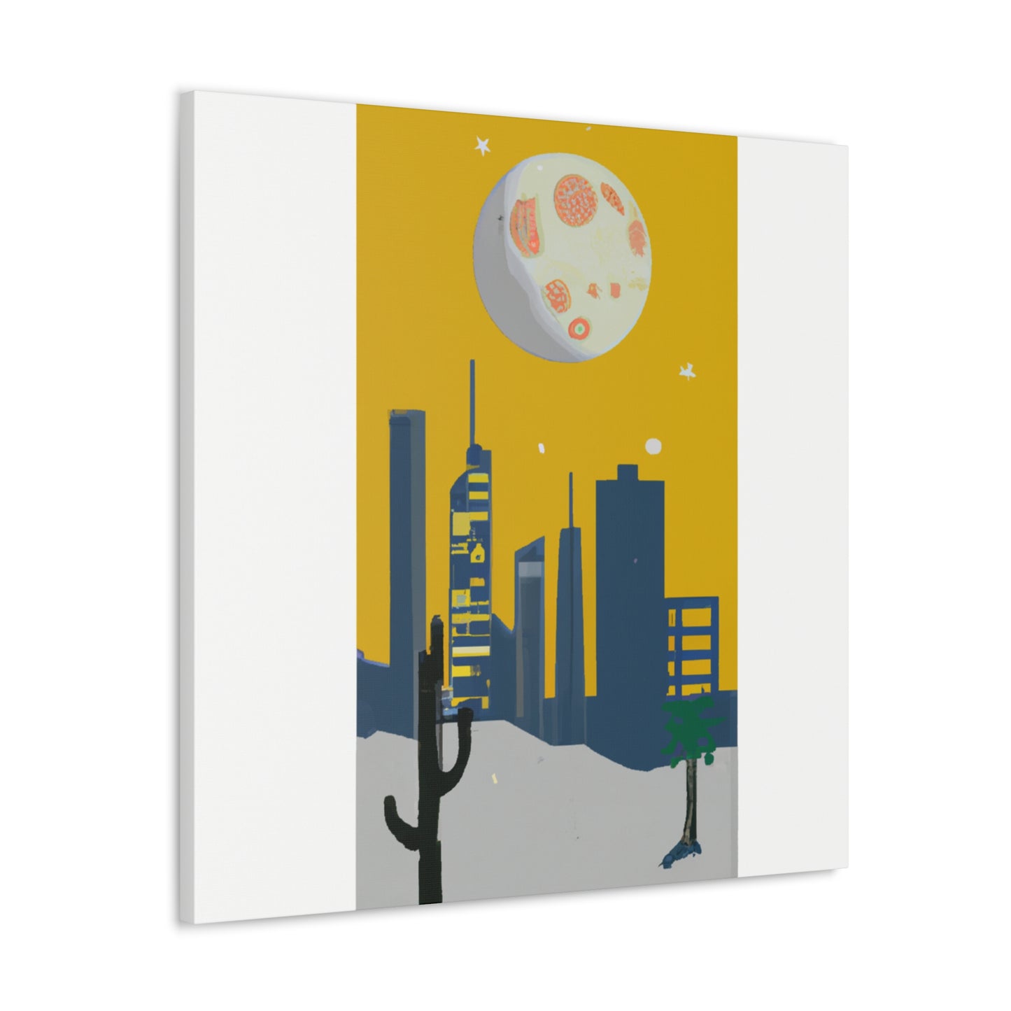 Skyhigh - Midcentury Canvas