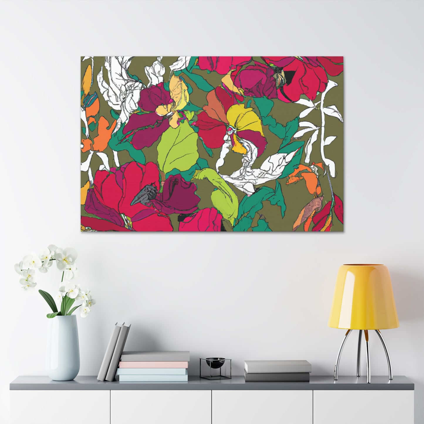 Vespera - Floral - Canvas