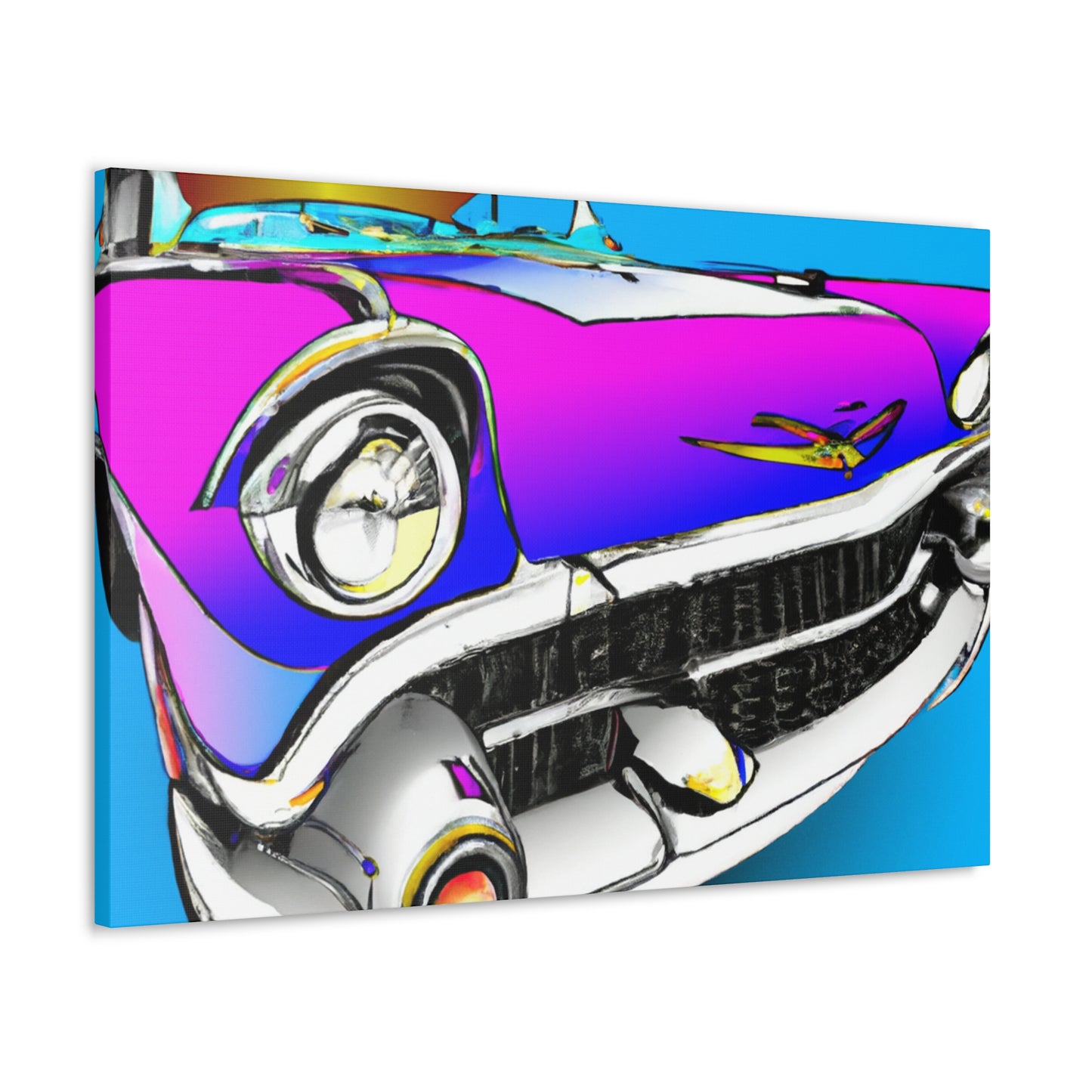 "Classic Car Story" - Automobile Canvas
