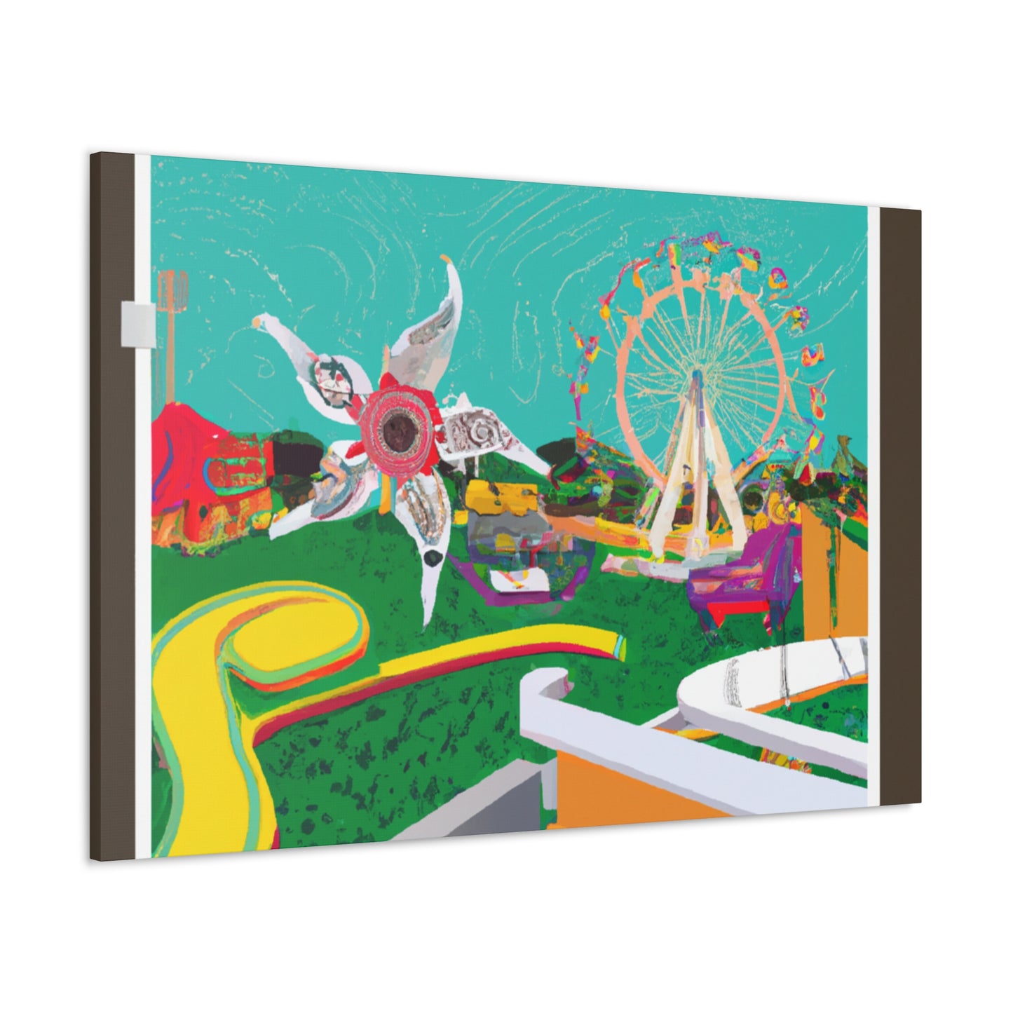 The Great Banana Splurge - Amusement - Canvas