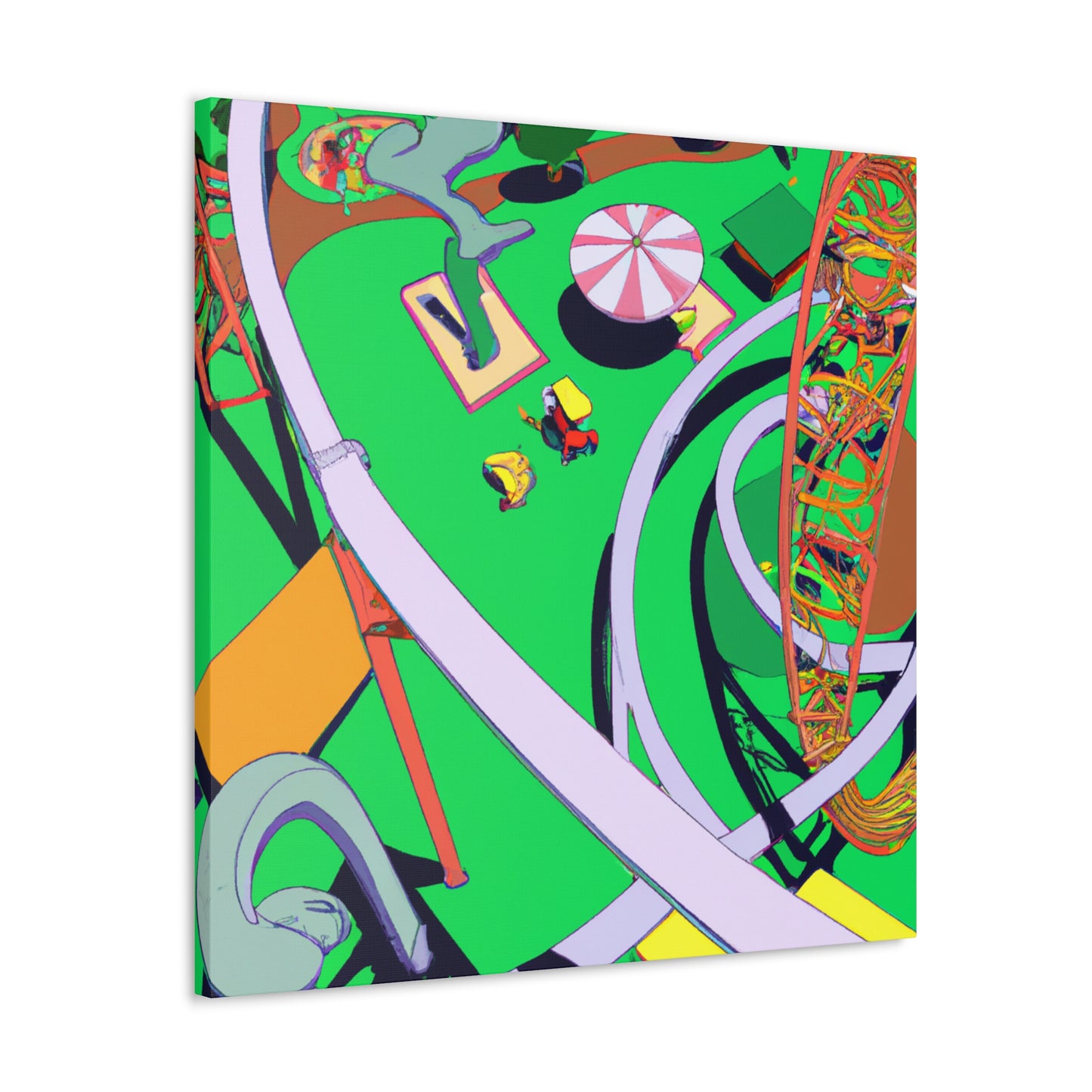 Giddyup Gulch - Amusement - Canvas