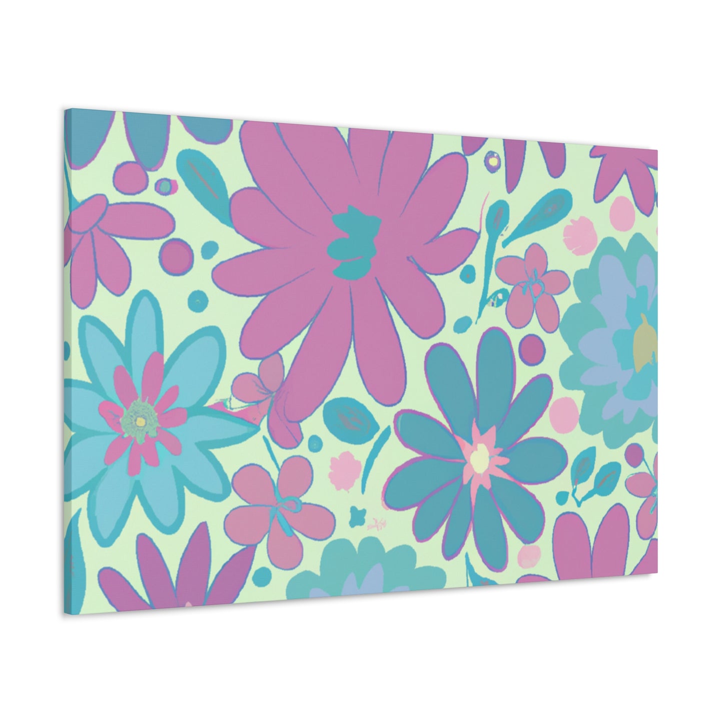Delightful Daisy - Floral - Canvas