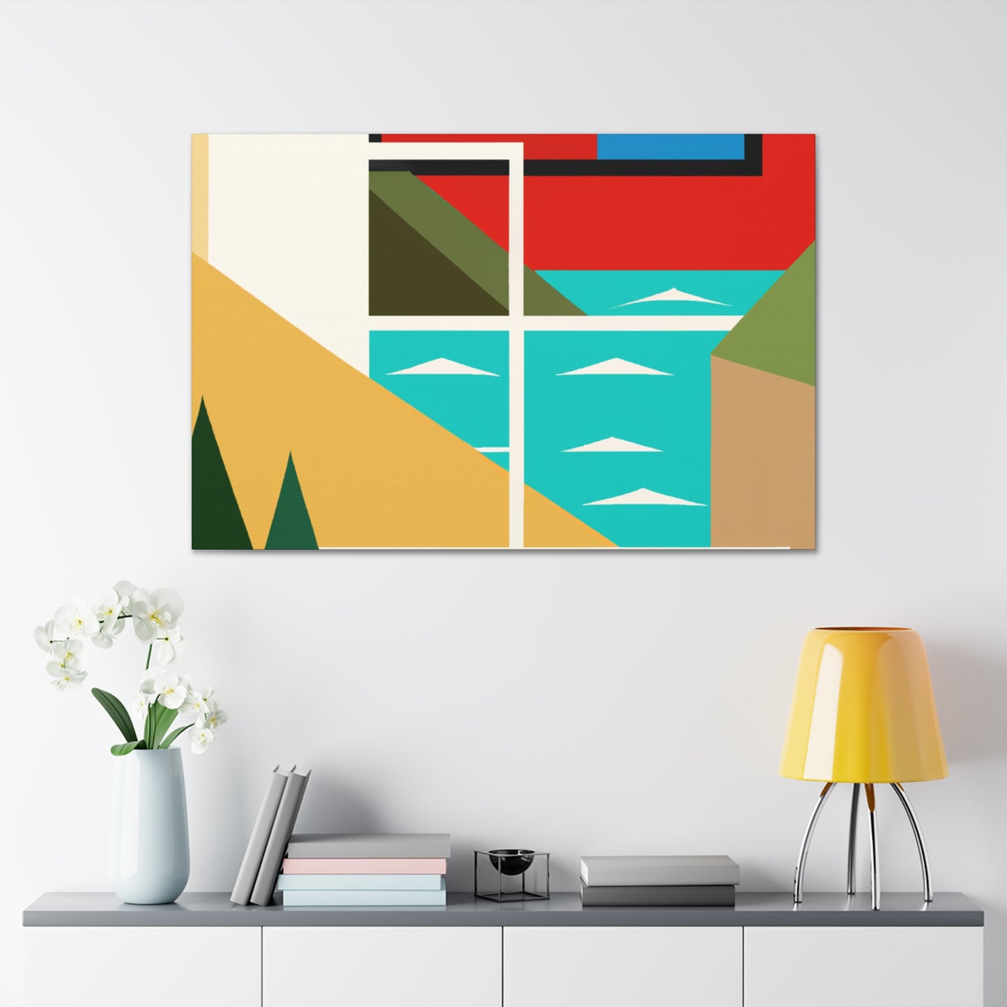 Fleece Flapper - Midcentury Canvas