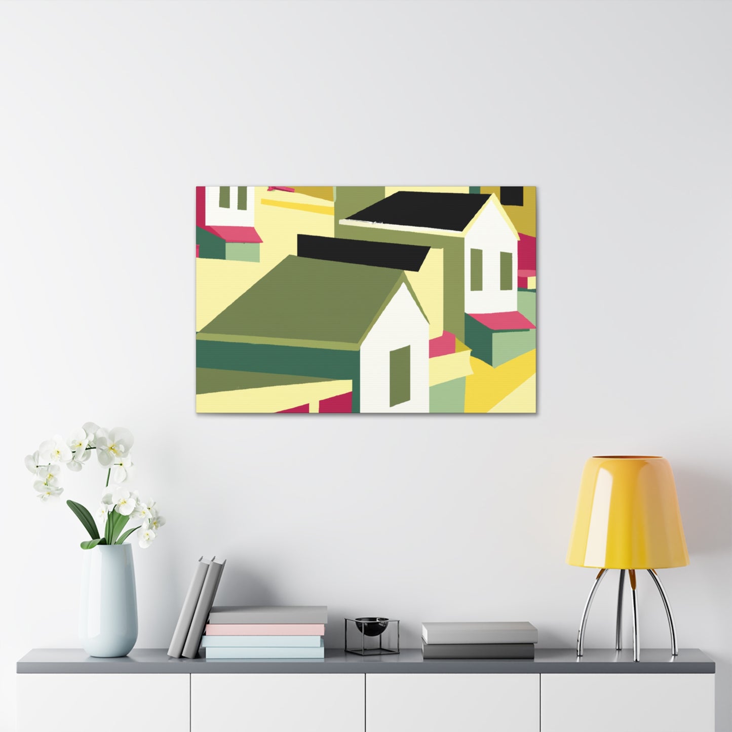 Uplifting Optics - Midcentury - Canvas