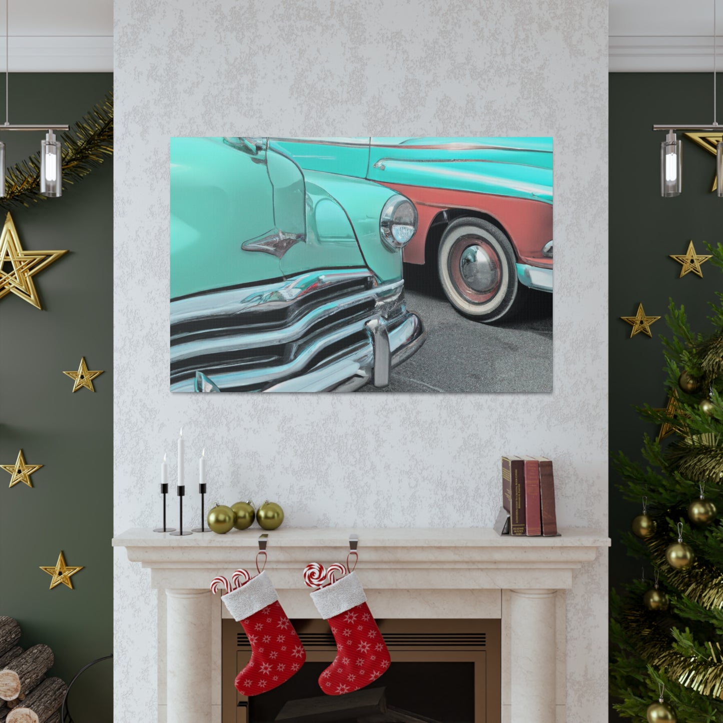 Ole Days - Automobile Canvas