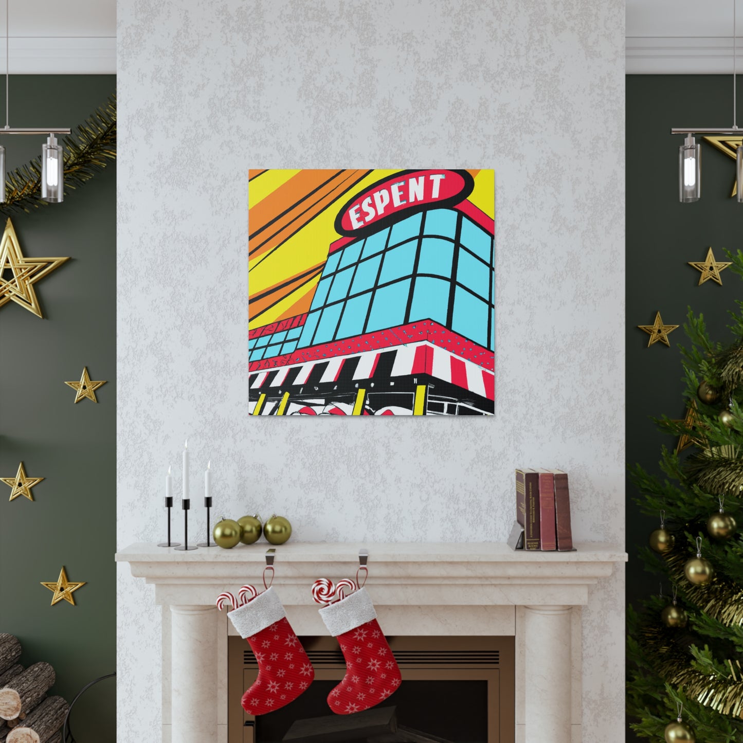 'Twist & Record Studio' - Canvas - Pop Art