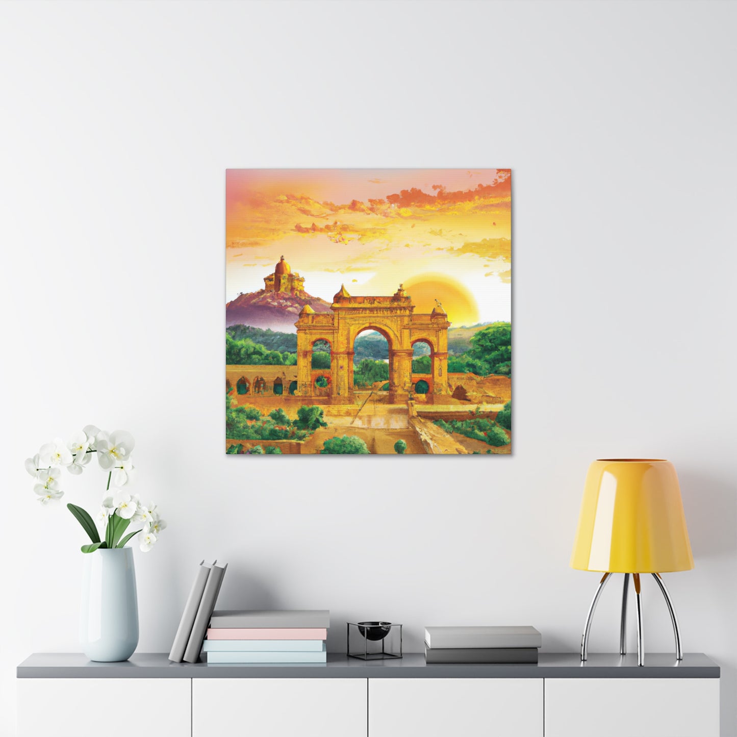 Taj Mahal - Destination India - Canvas