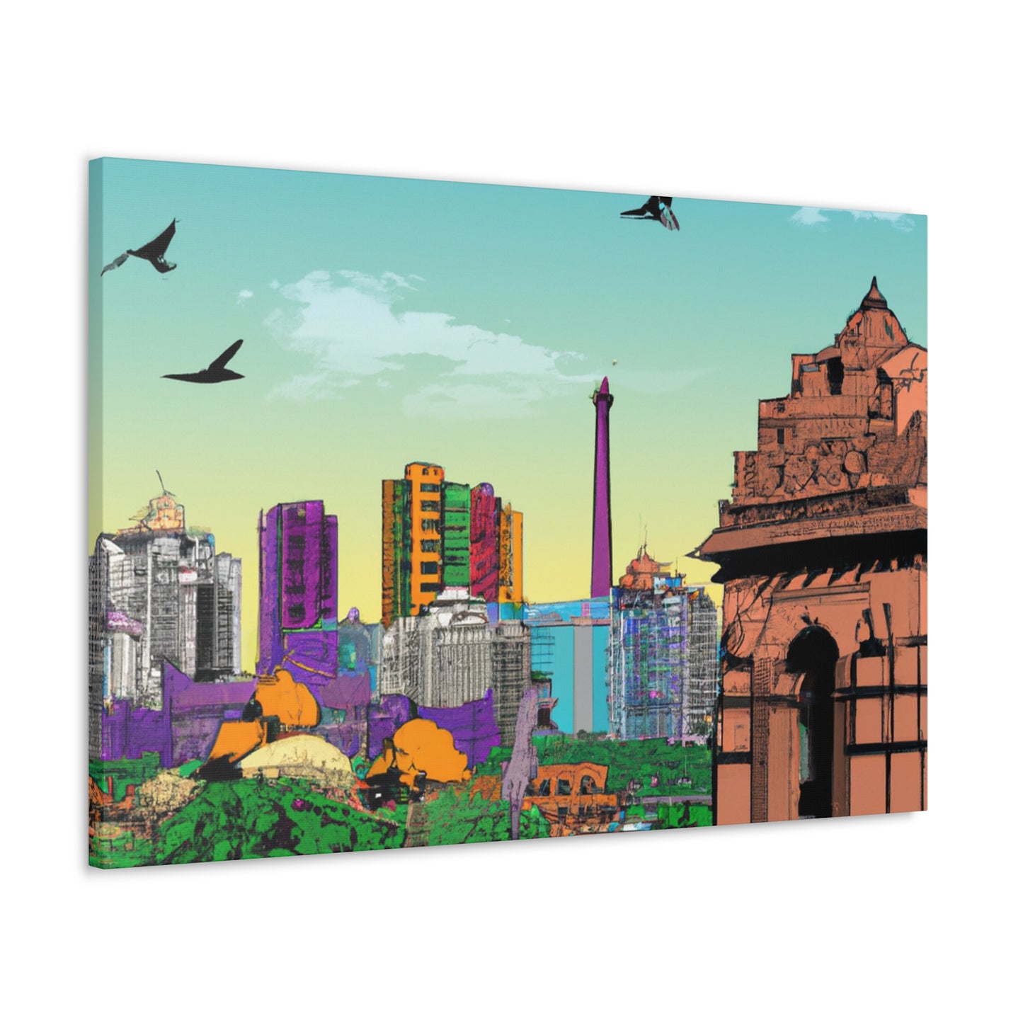 Pashmir Mountain - Destination India - Canvas