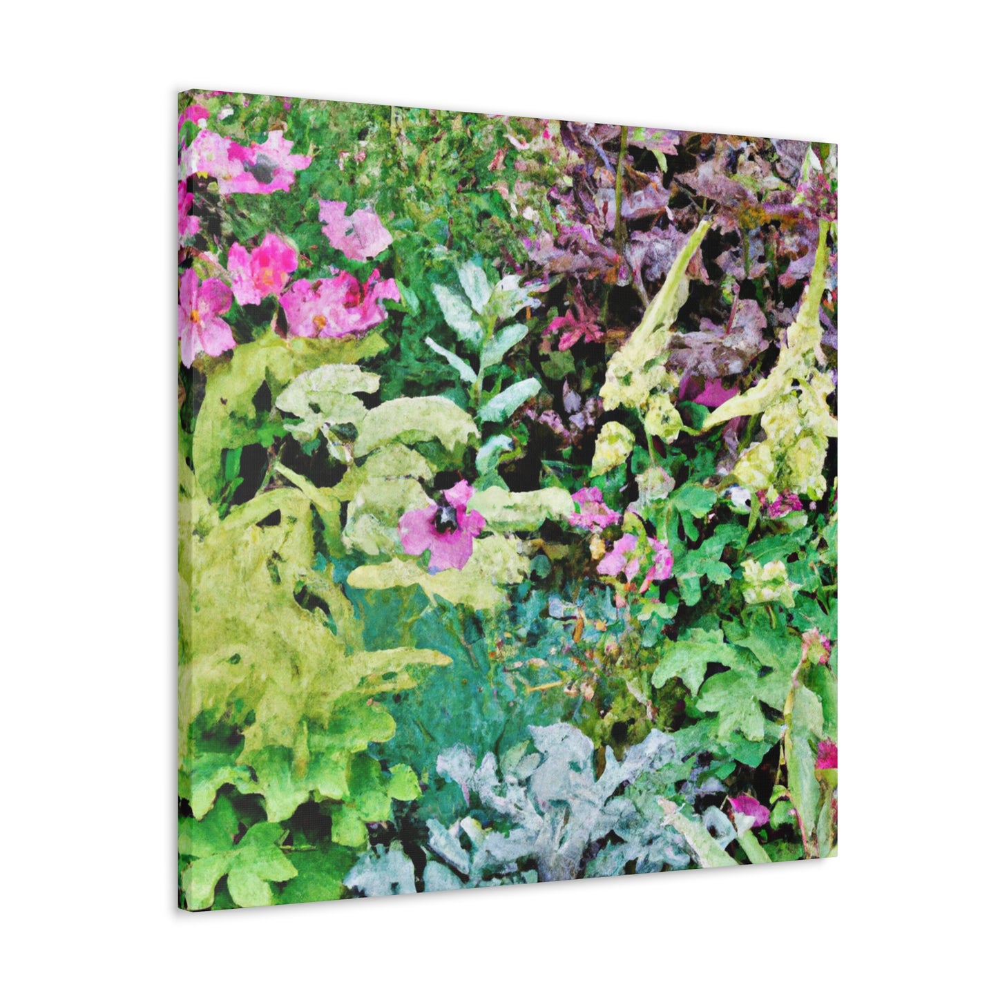 Blooming Garden Splendor. - Floral Canvas
