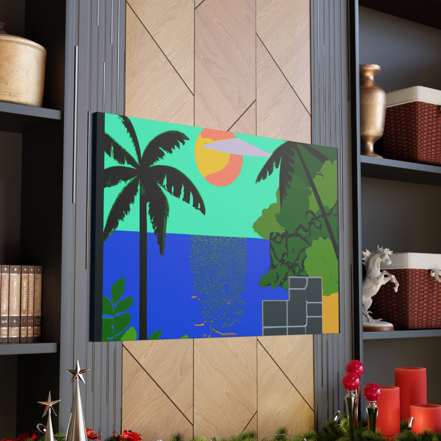 Prickleback- Midcentury Canvas