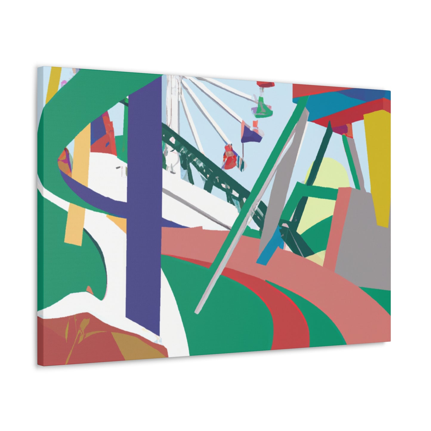 Magical Carousel - Amusement - Canvas
