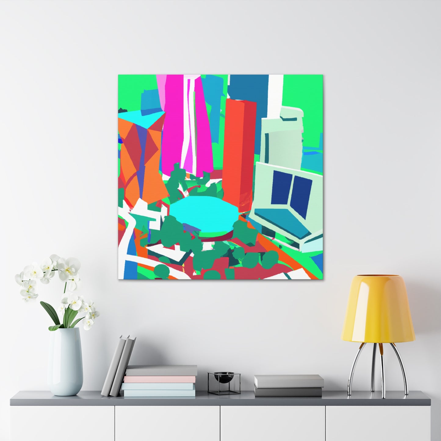 Azurine - Middle East - Canvas