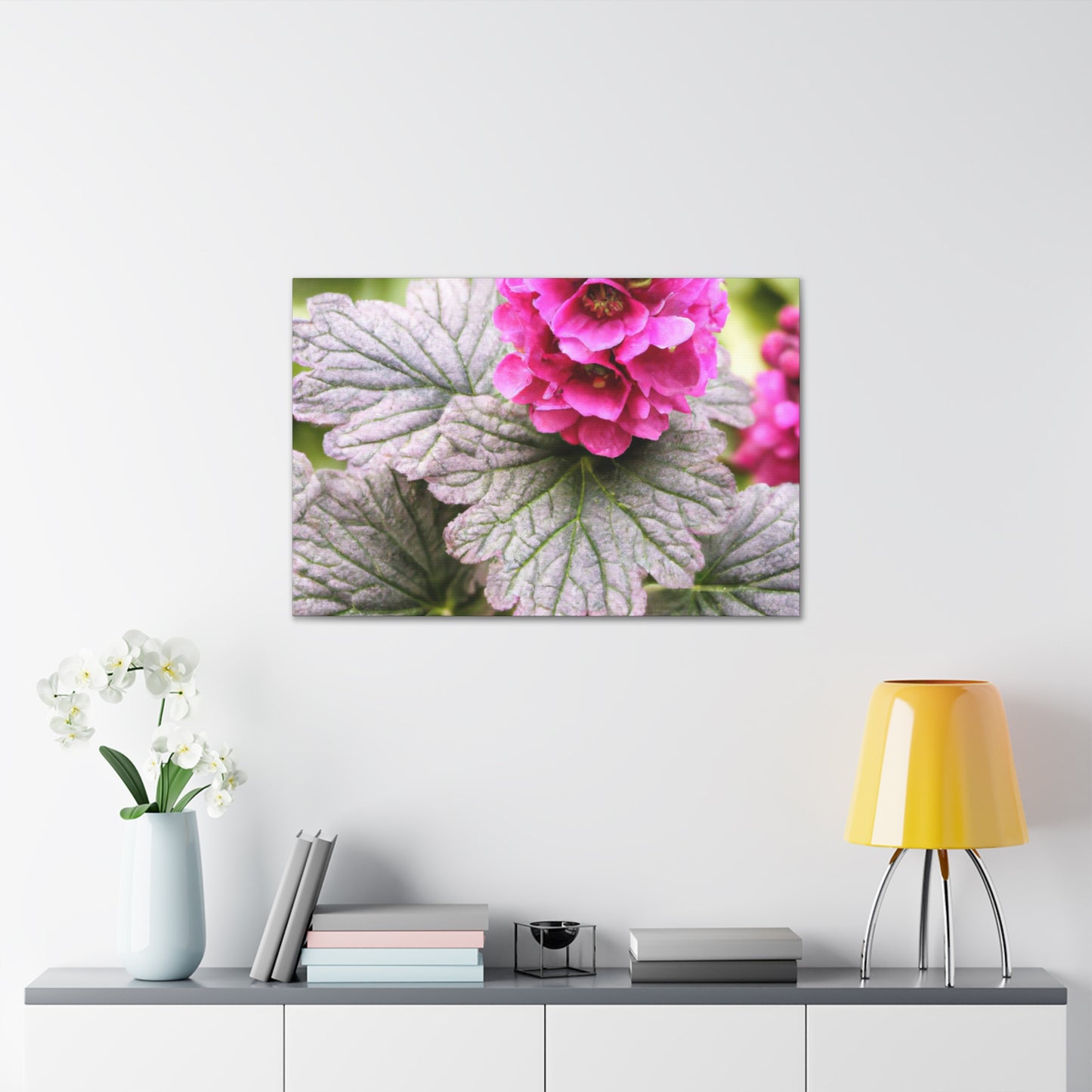 "Garden Fountain Fantasia" - Canvas - Floral