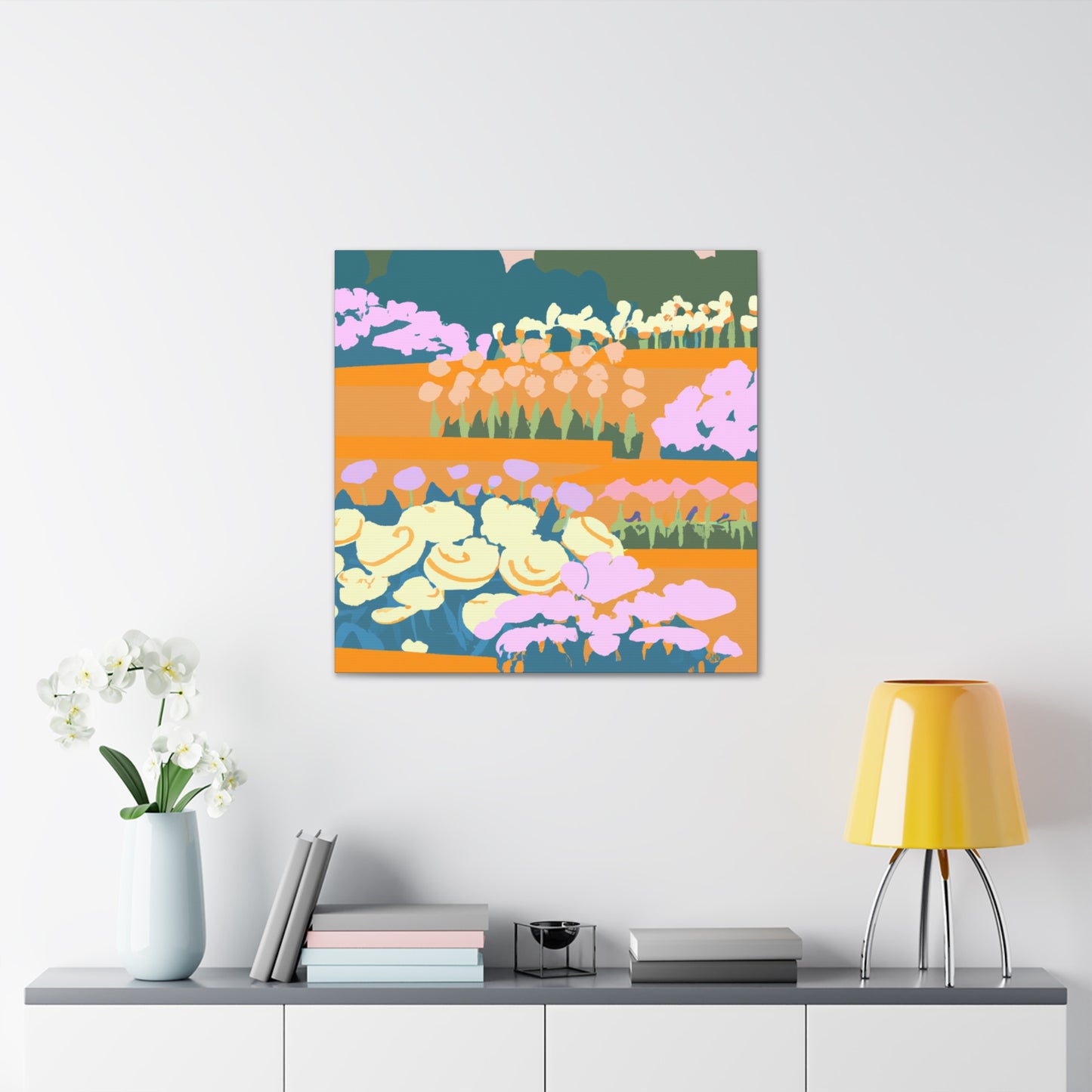 Bloomtopia-Landscape - Canvas
