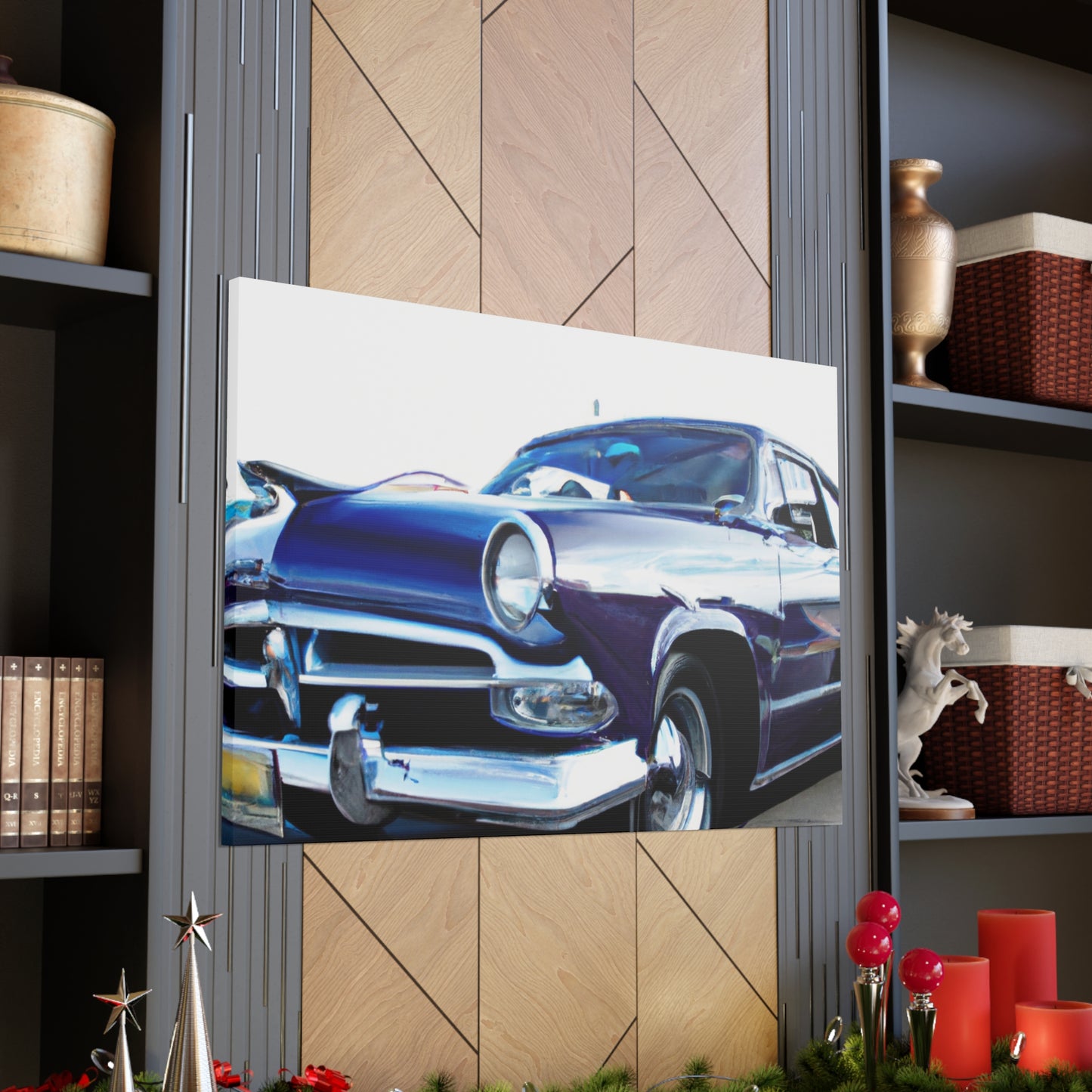 Faithful Roadster - Automobile Canvas