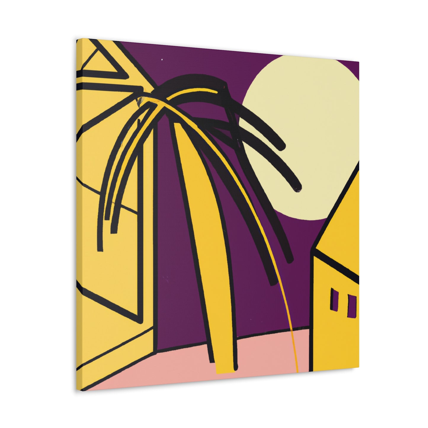 Mellow Mirage - Midcentury - Canvas