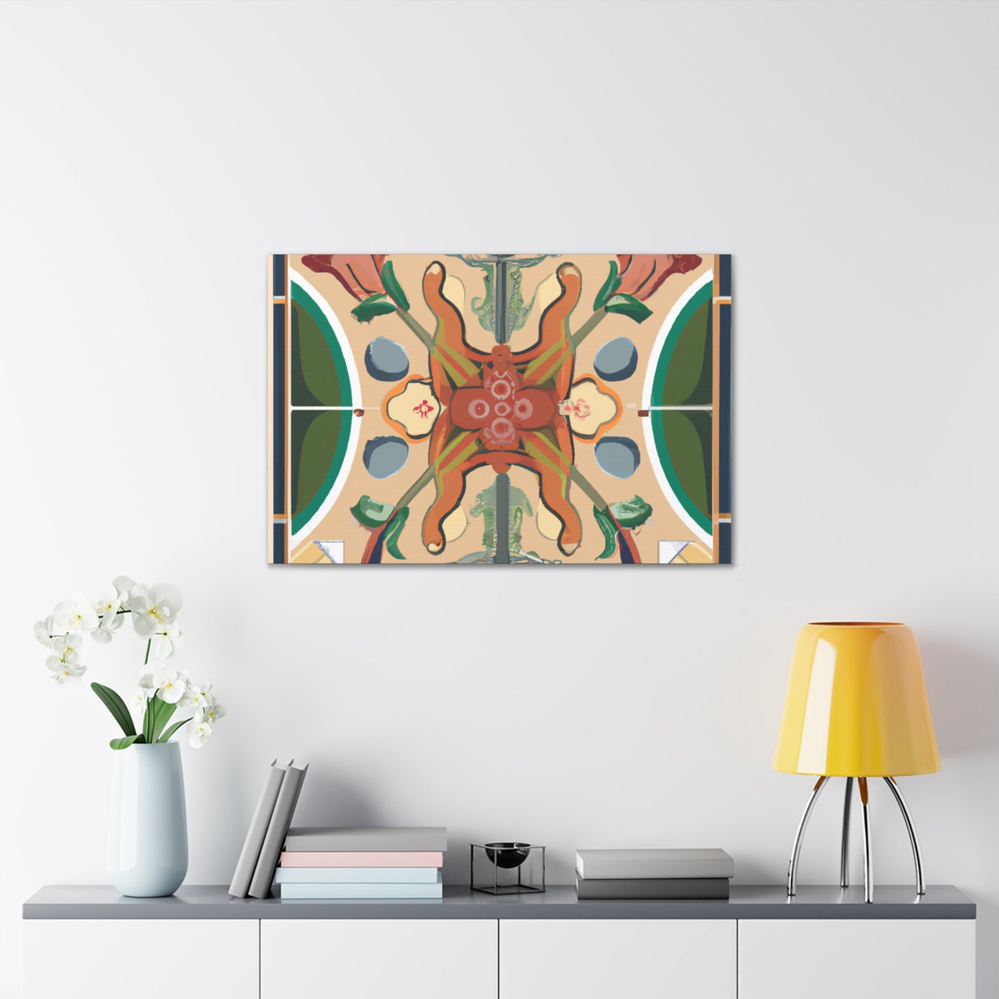 Victorian Star - Midcentury Canvas