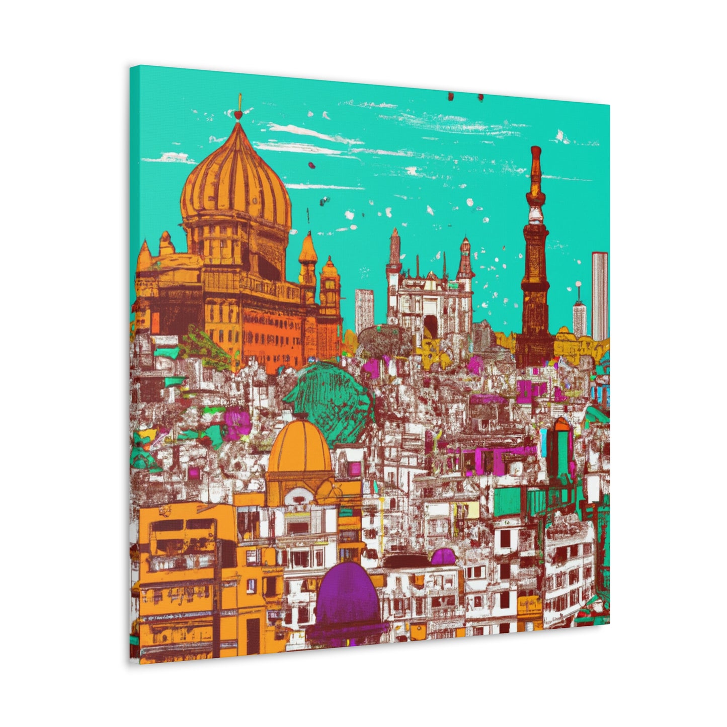 Vivid Varanasi - Destination India - Canvas