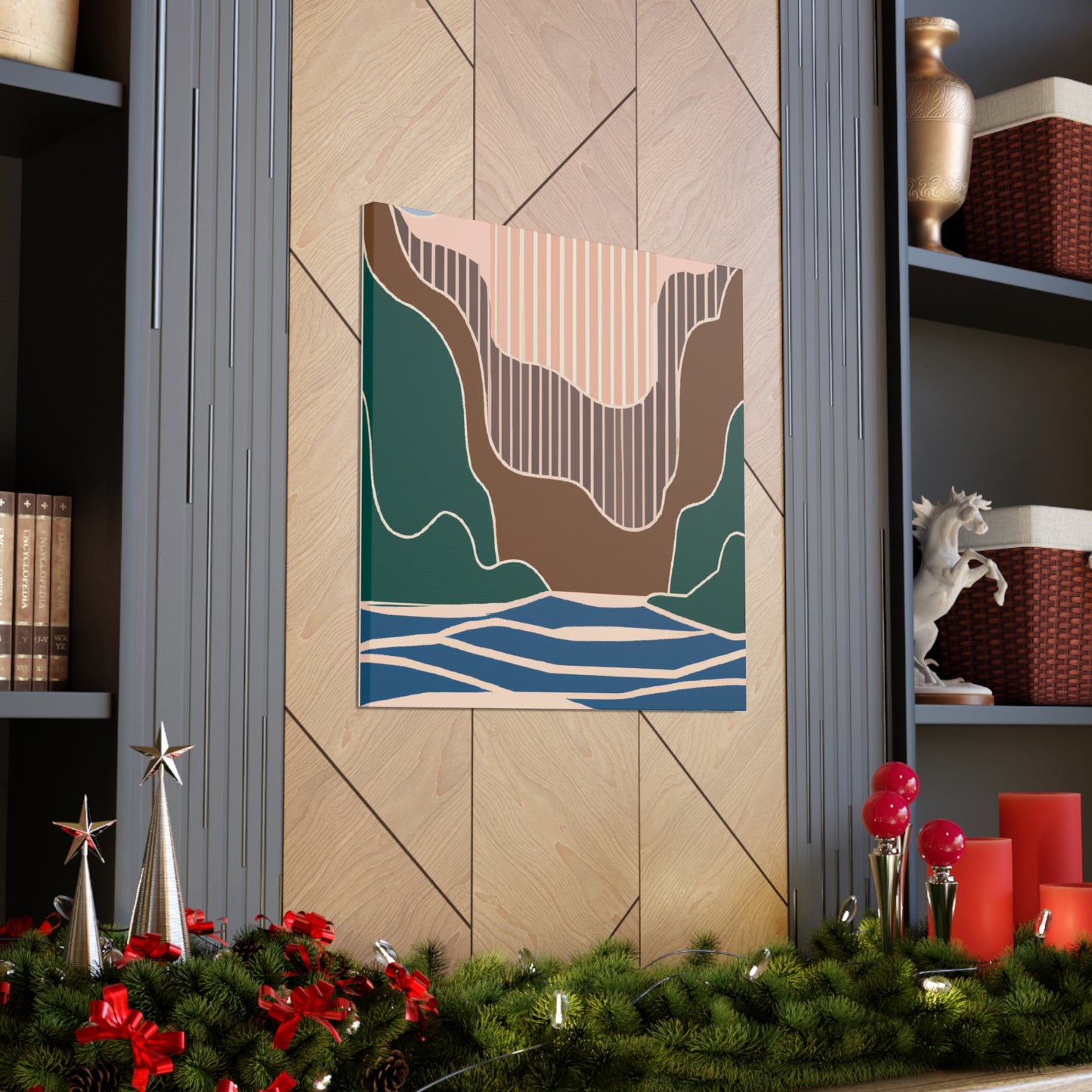 Whimsyfalls - Midcentury Canvas