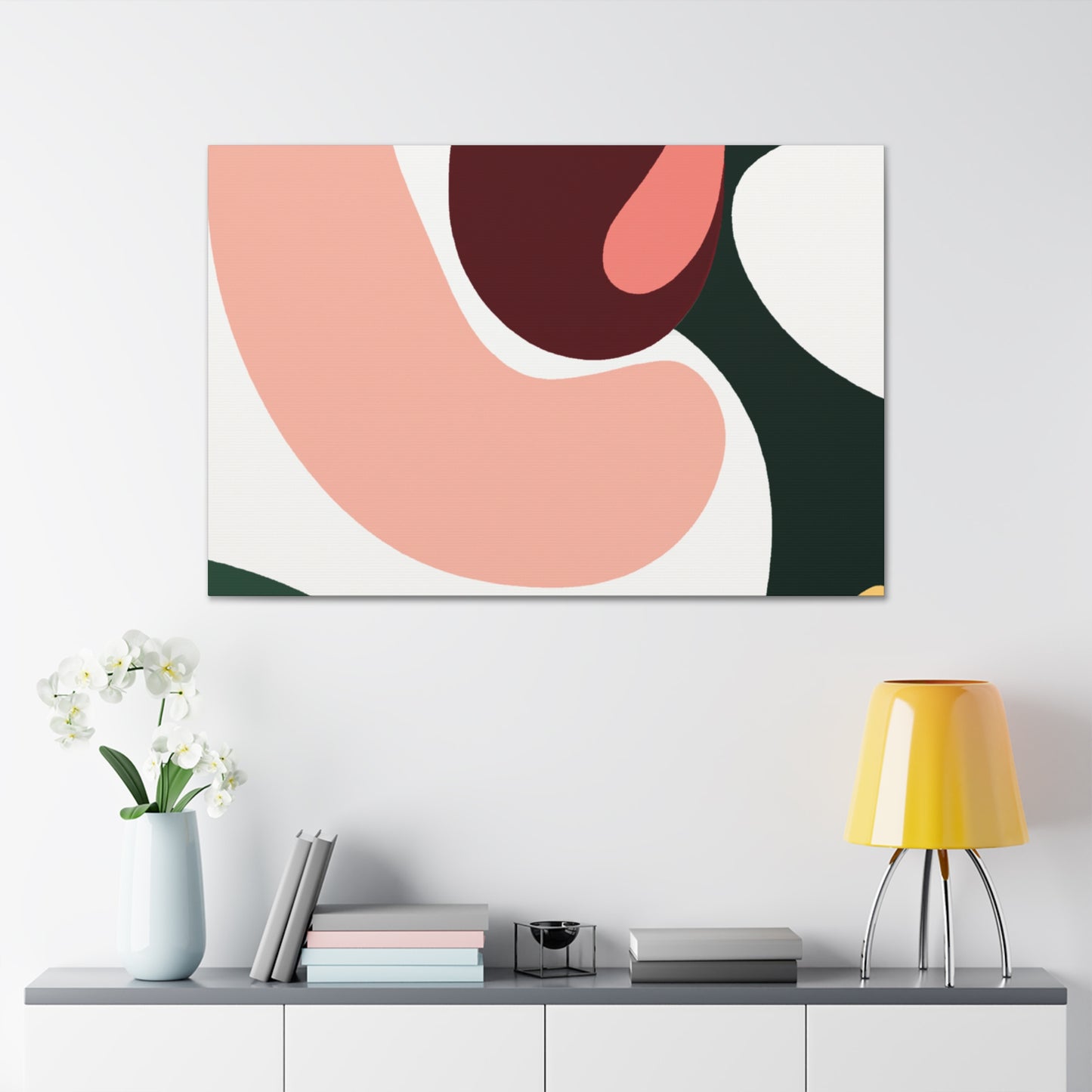 Subtle Splashes - Minimalism - Canvas