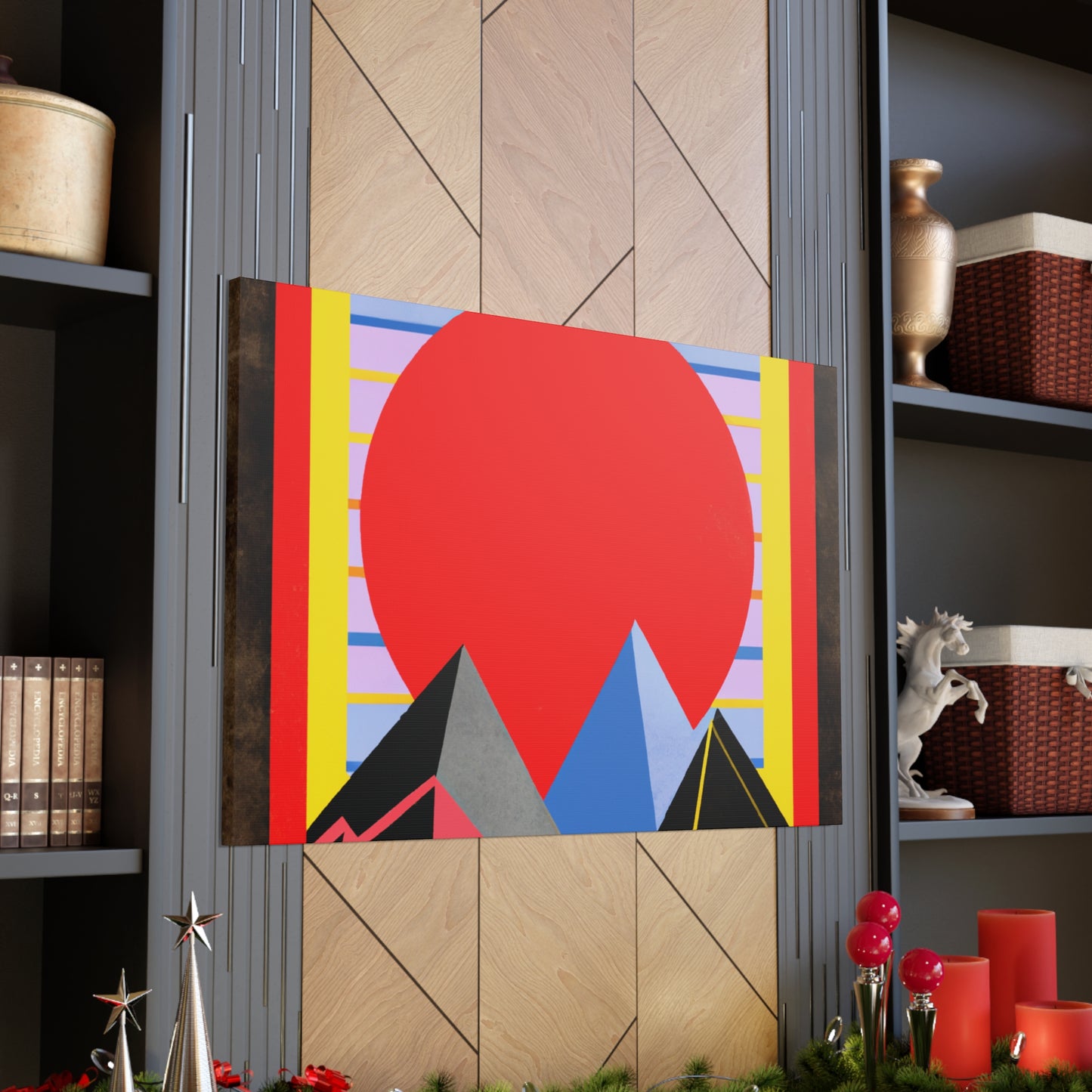 Redsun - Midcentury Canvas