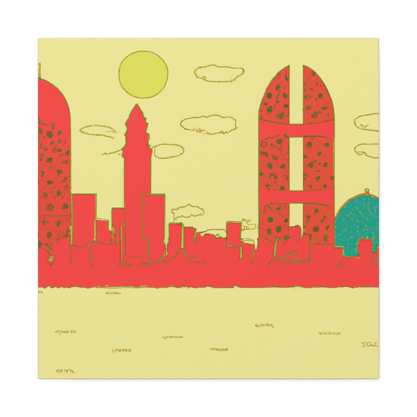 Turbillon - Middle East - Canvas