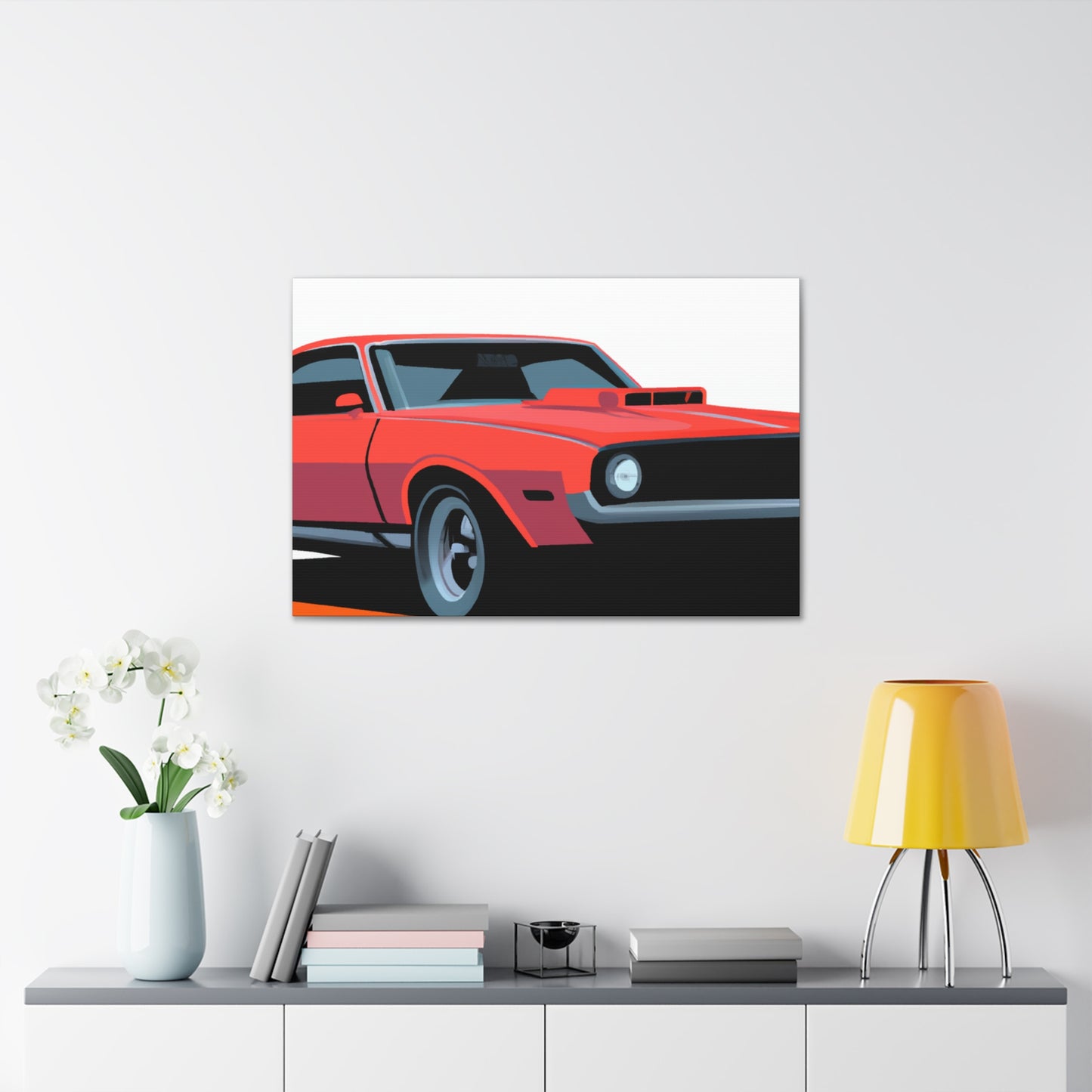 The Flashback - Automobile - Canvas