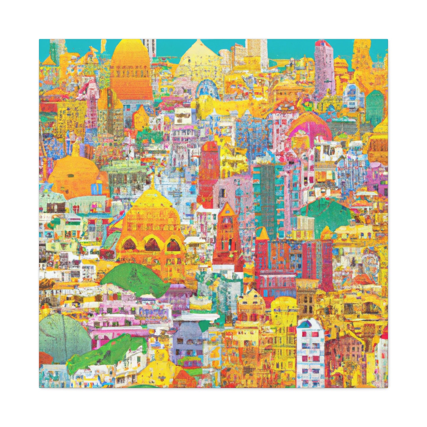 Vibrant Varanasi - Destination India - Canvas