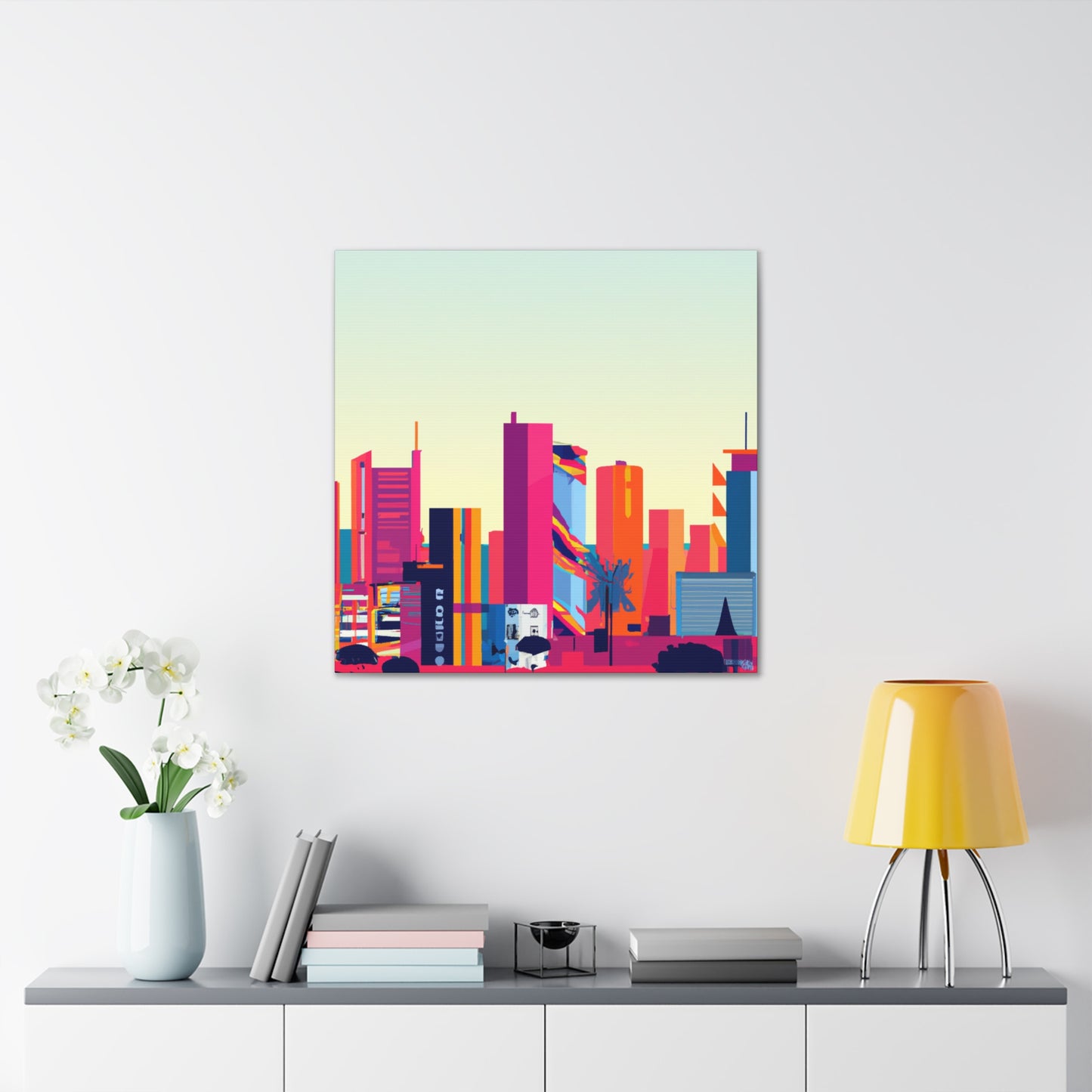 Machu Market - South America - Canvas