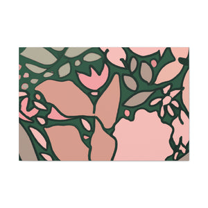 Luna - Floral - Canvas