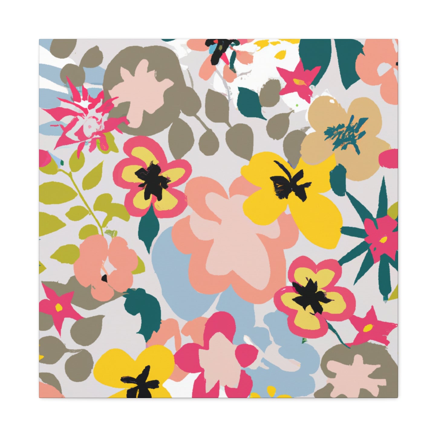 Cherished - Floral - Canvas