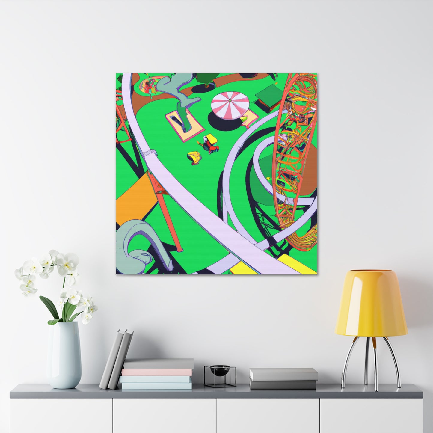 Giddyup Gulch - Amusement - Canvas