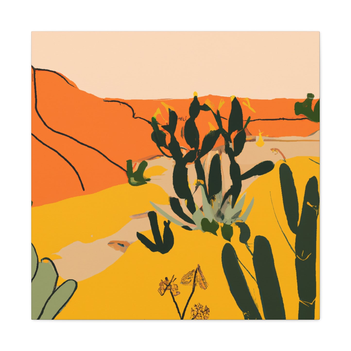 Droughtscape - Landscape - Canvas