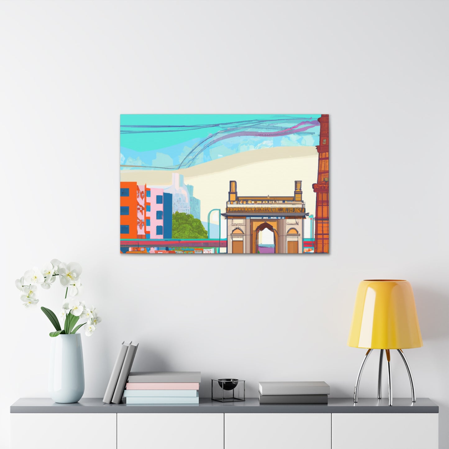 Vedic Vista - Destination India - Canvas