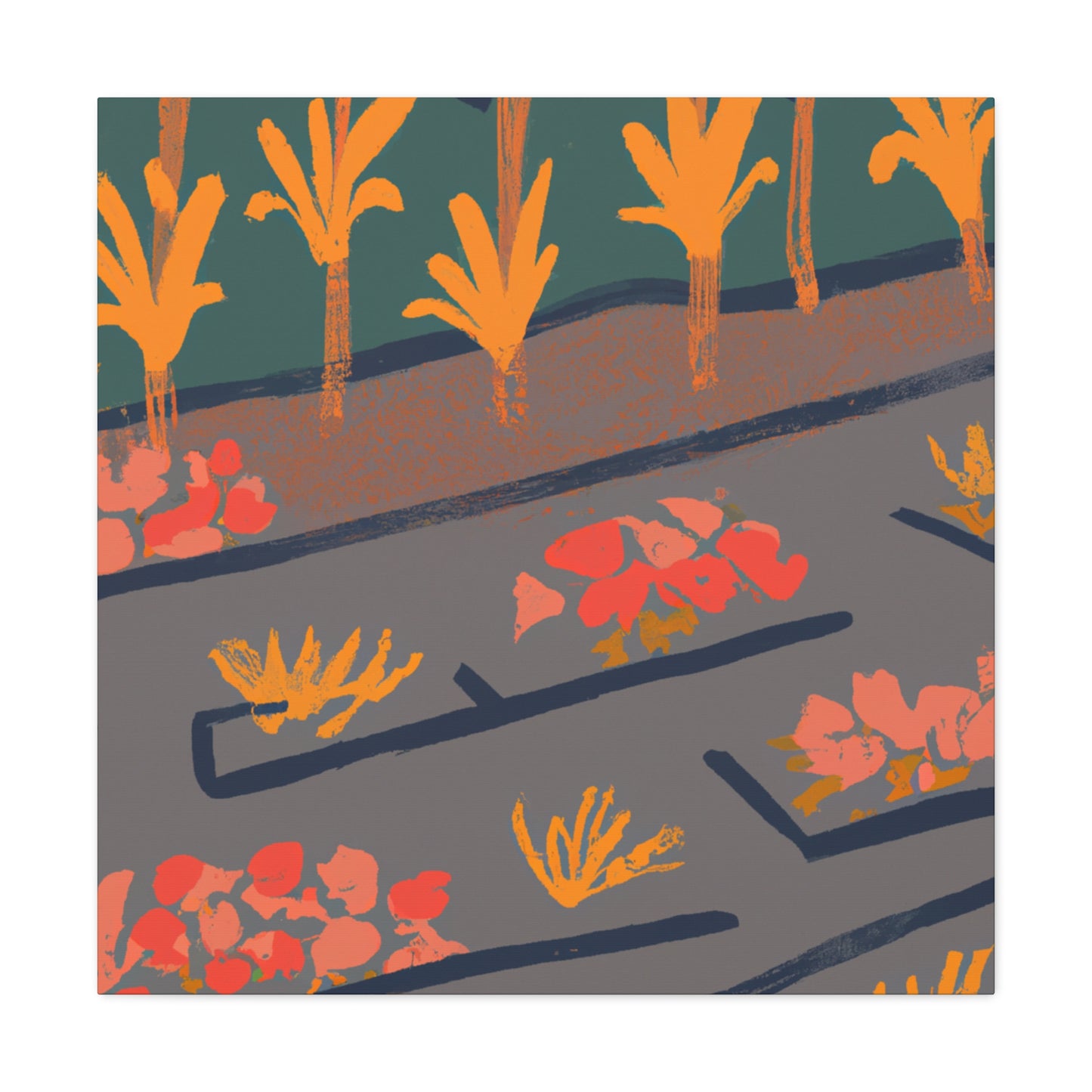 Growthtopia - Landscape - Canvas