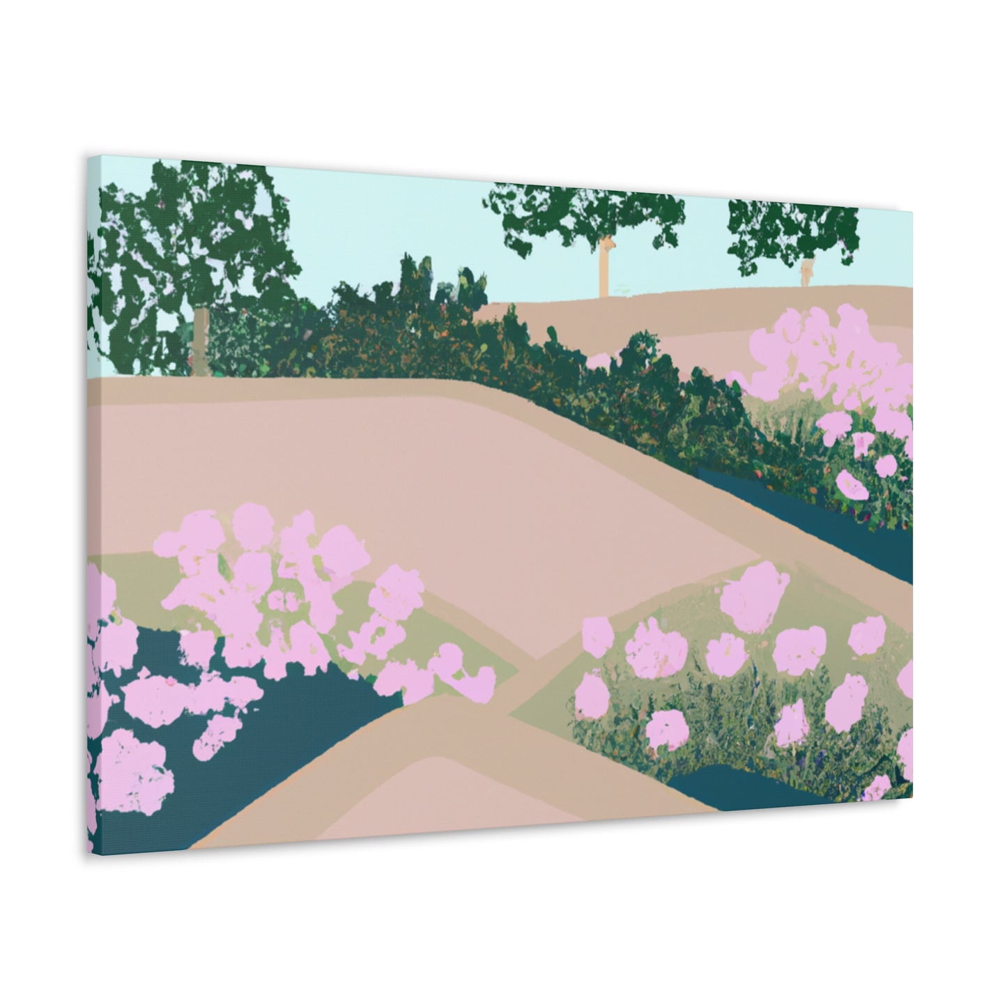Floral Fantasy - Landscape - Canvas