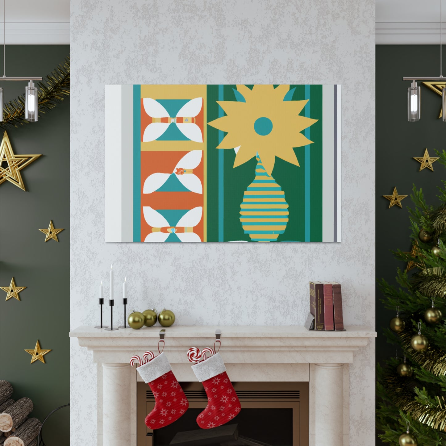 Tallstriker - Midcentury Canvas