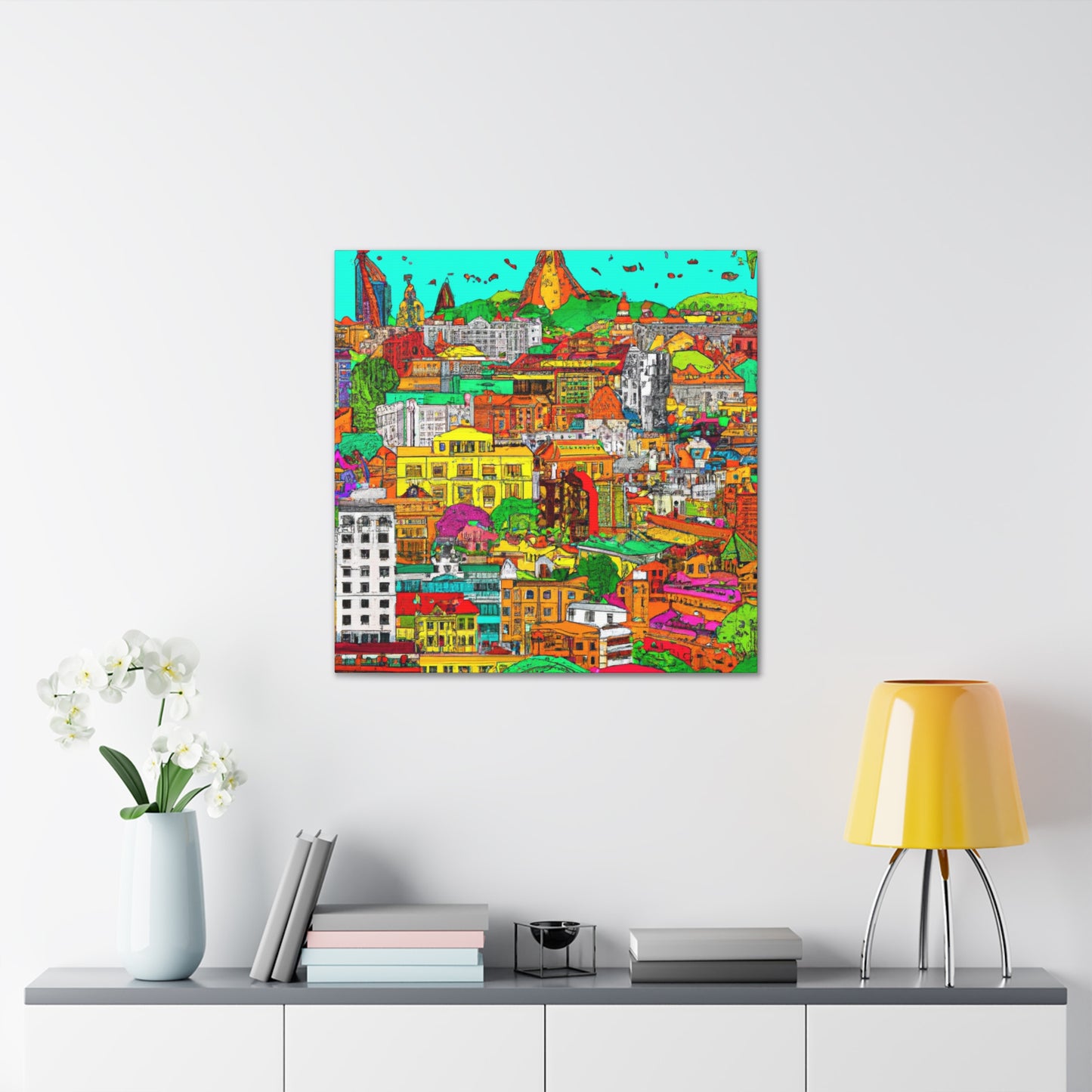 Namaste - Destination India - Canvas
