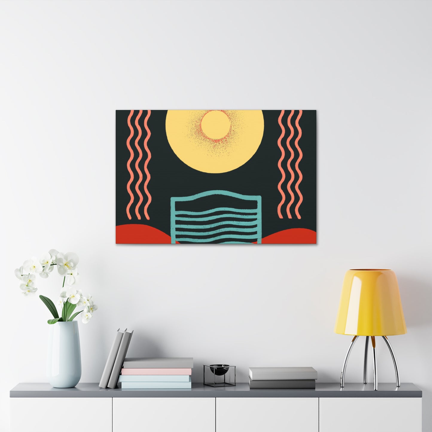Sun Hatt - Midcentury Canvas