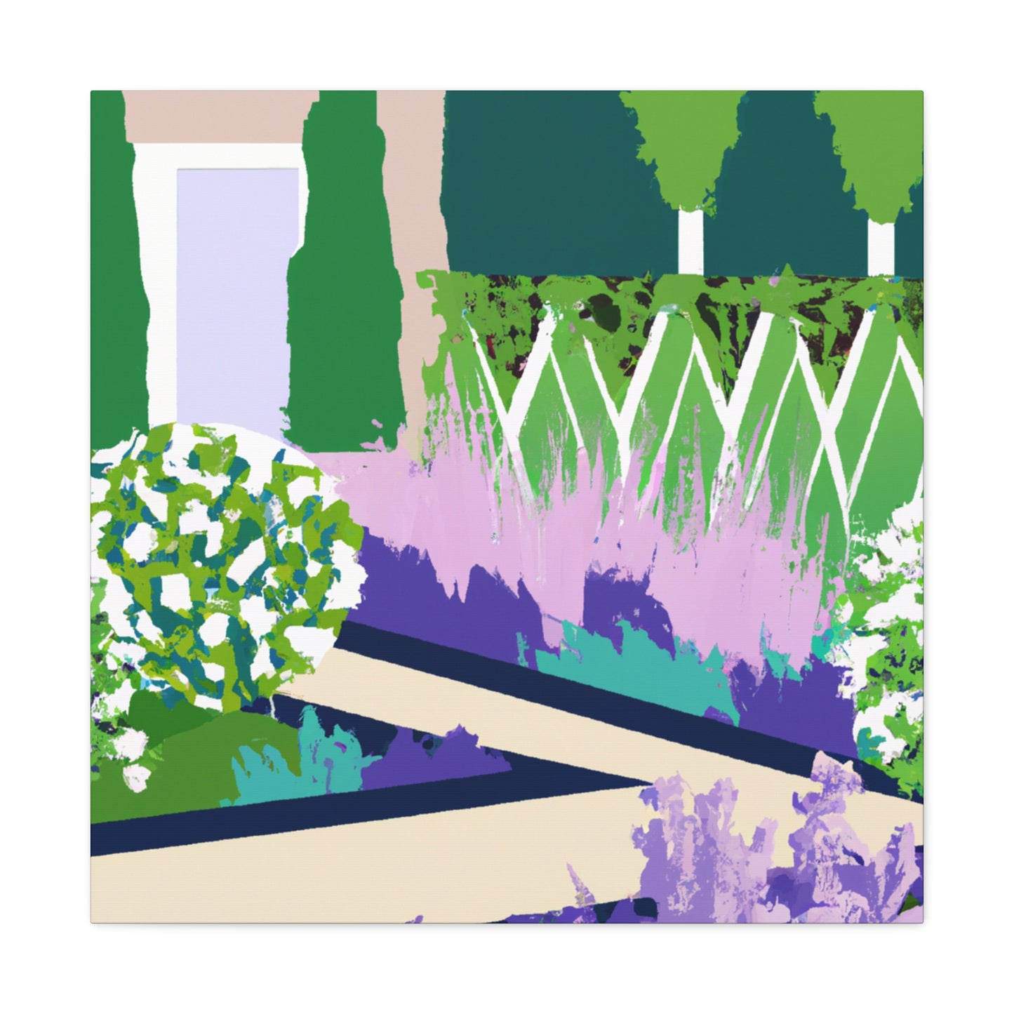 FloraBliss-Landscape - Canvas