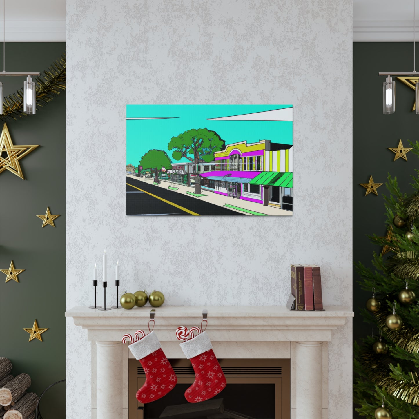 "Bop-A-Rama" - Pop Canvas