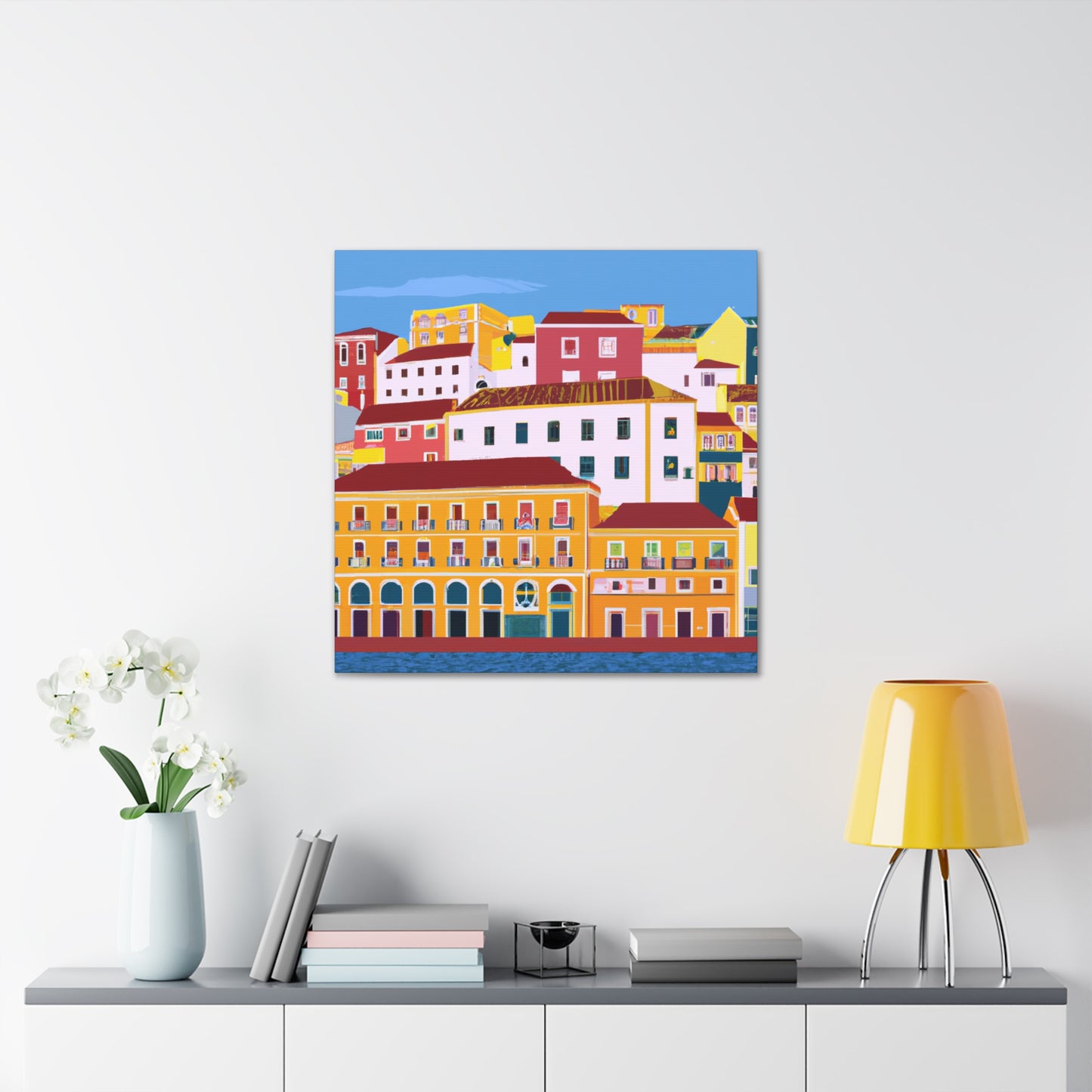 Vibrant Vista - Destination Portugal - Canvas
