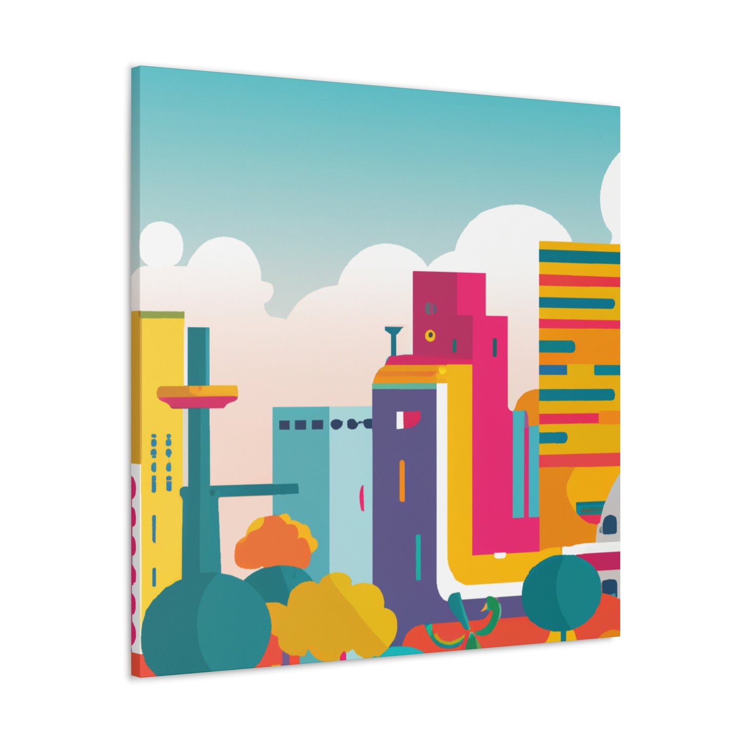 Sacaca- South America - Canvas