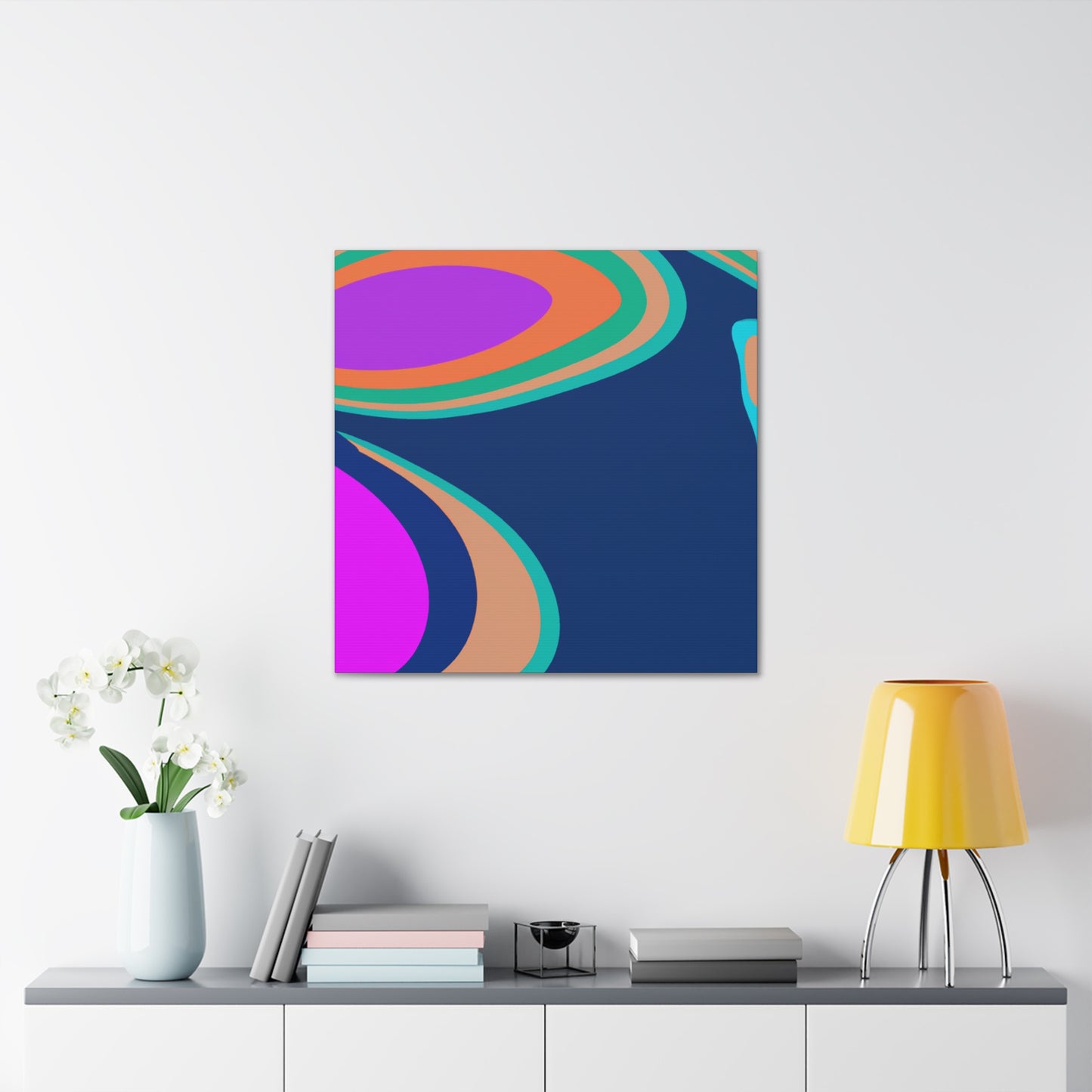 Hypno-Ocean - Abstract - Canvas