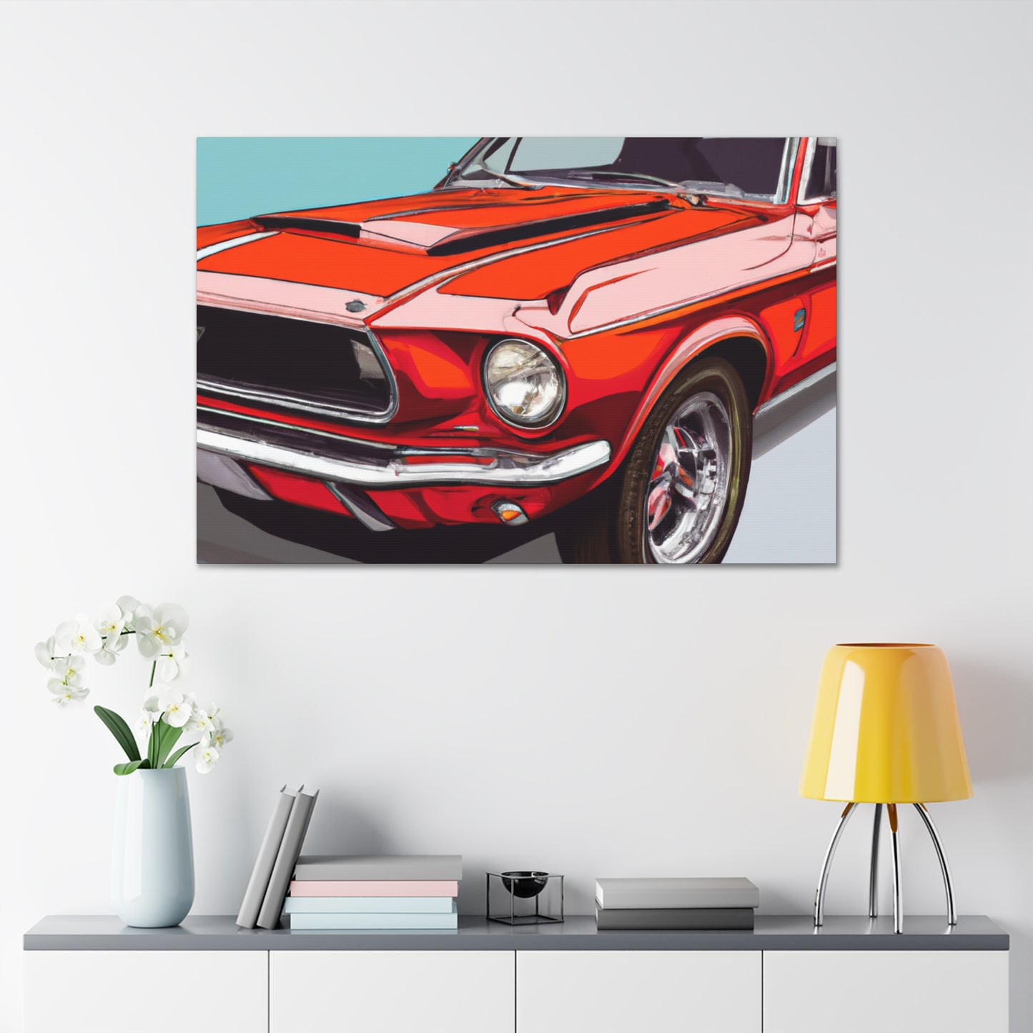 Super Streaker - Automobile - Canvas