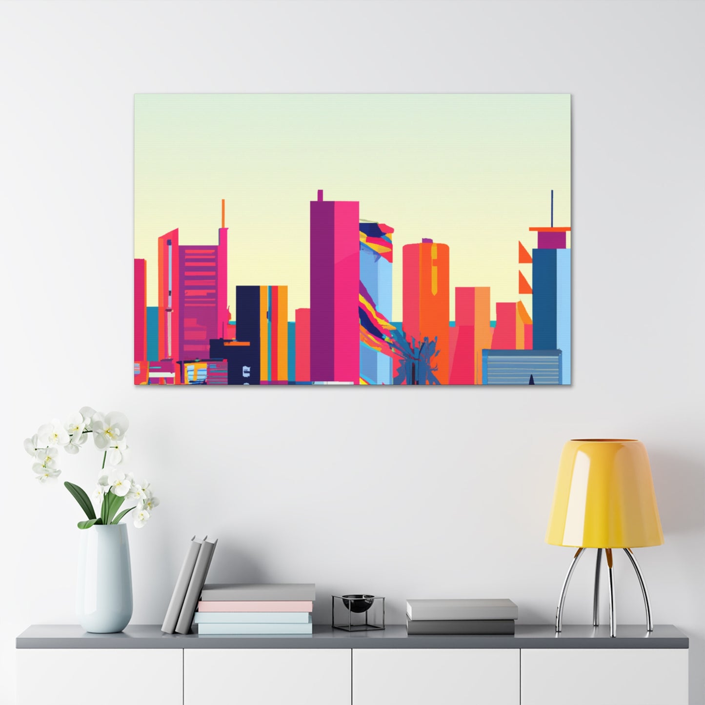 Machu Market - South America - Canvas