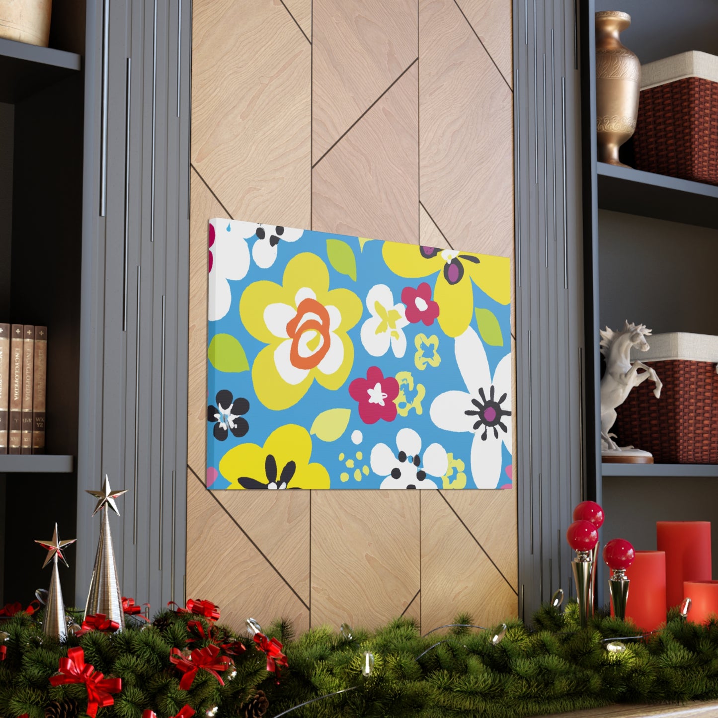 "Double Trouble Bouquet: A Bloom Boogie!" - Floral Canvas