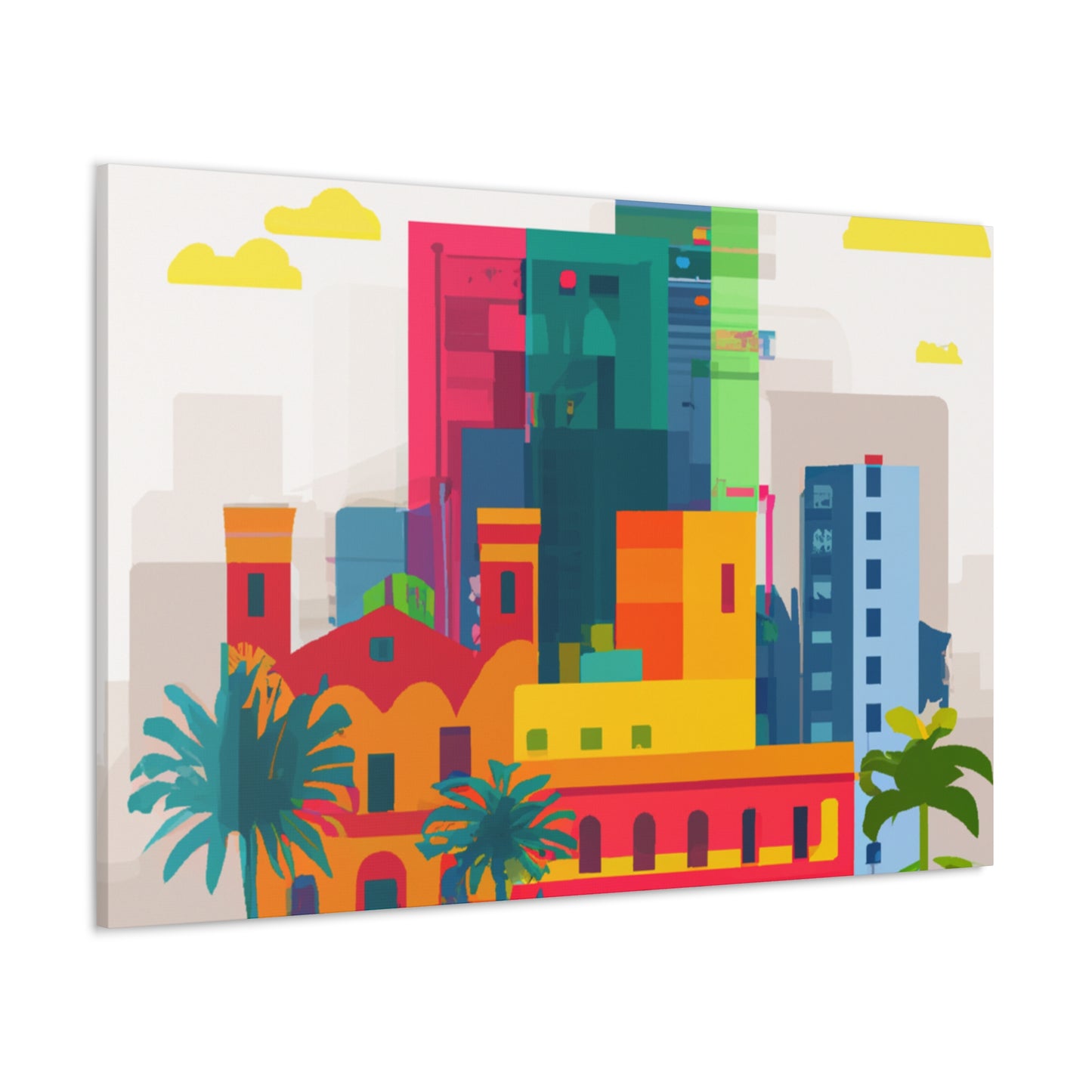 Caiman Vista - South America - Canvas