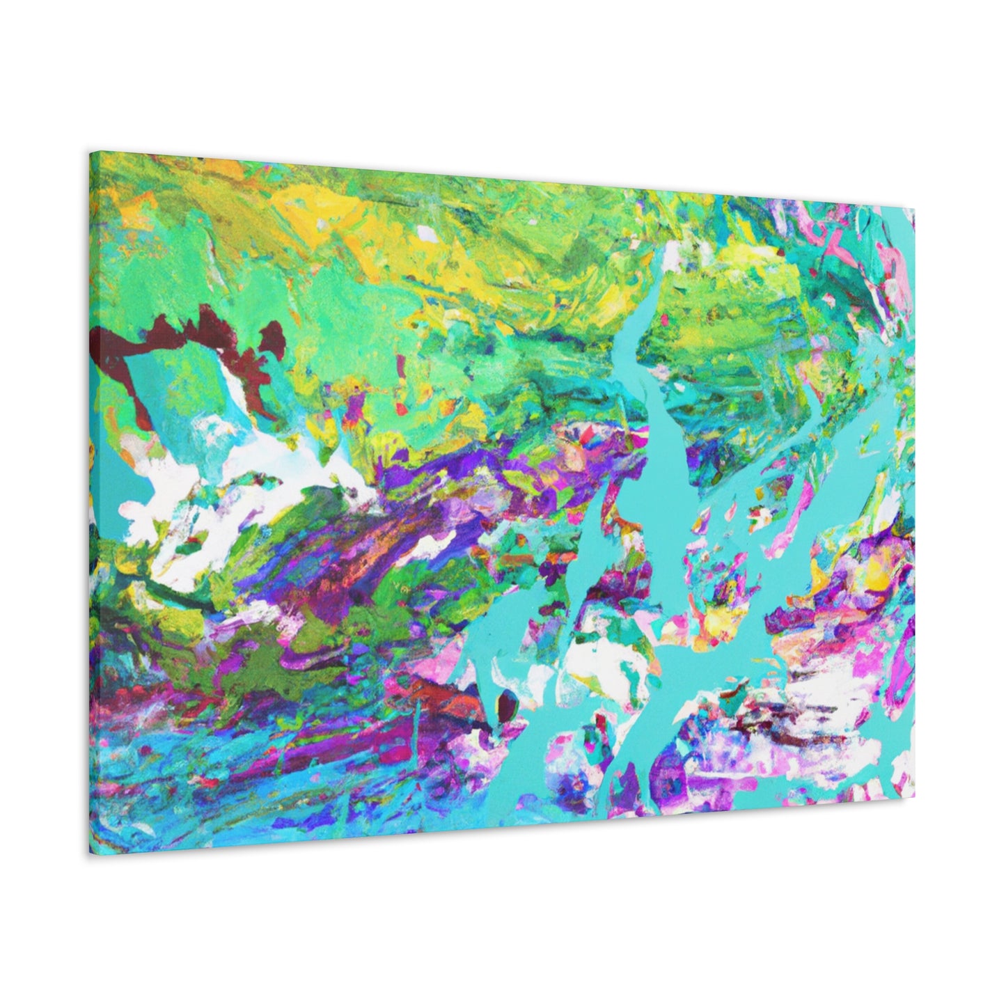 Vibrant Splendor - Abstract Canvas