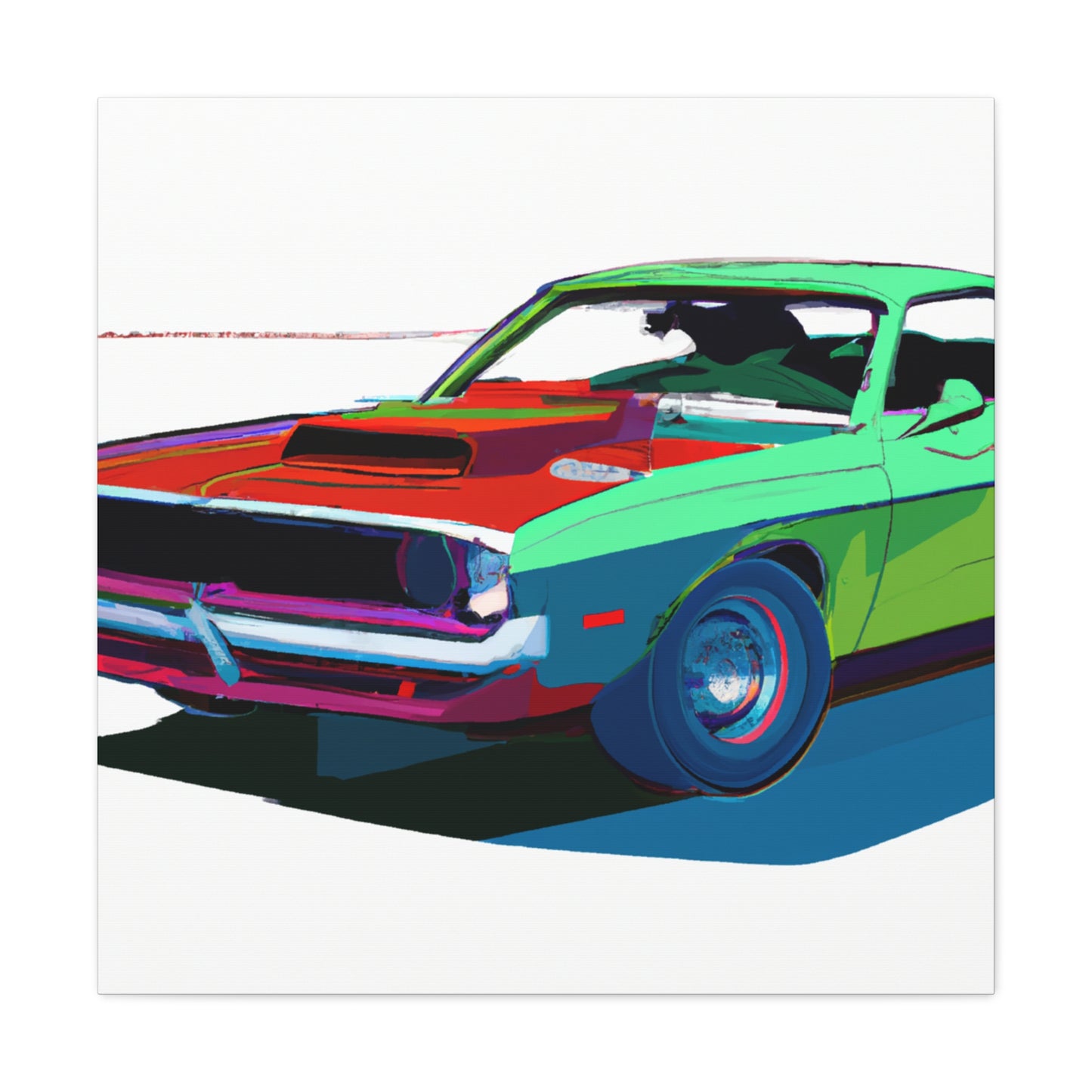 Hot Streak - Automobile - Canvas